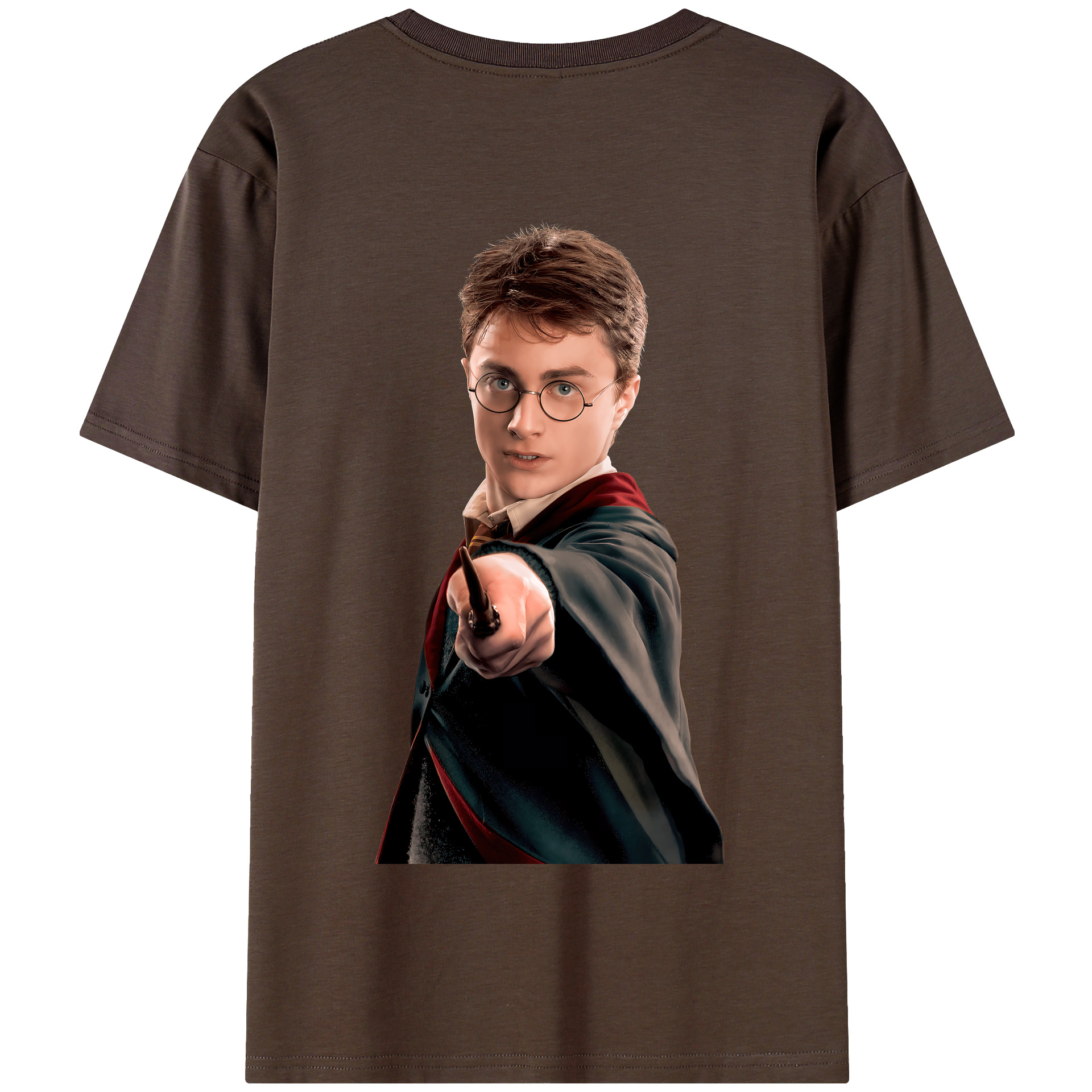 （画像用） Harry Potter ハリー・ポッターシリーズ 綿100％半袖Tシャツ（背面プリント）