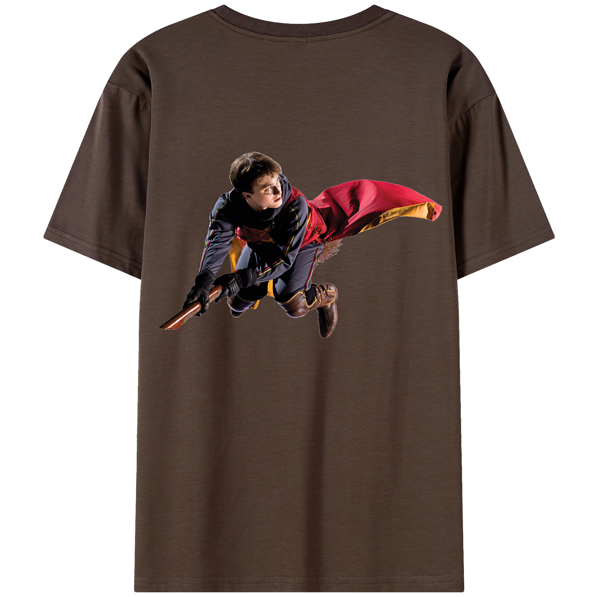 （画像用） Harry Potter ハリー・ポッターシリーズ 綿100％半袖Tシャツ（背面プリント）