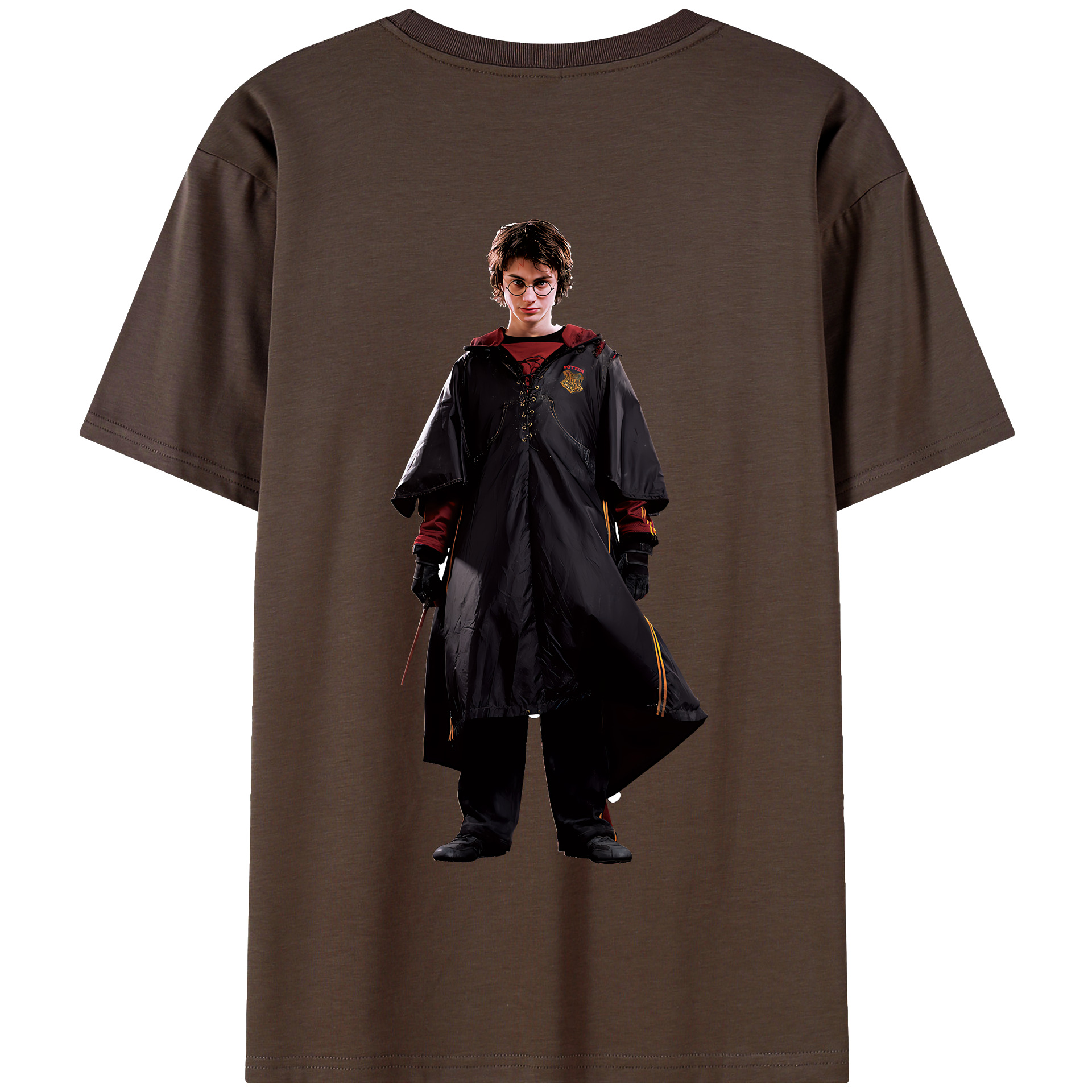 （画像用） Harry Potter ハリー・ポッターシリーズ 綿100％半袖Tシャツ（背面プリント）