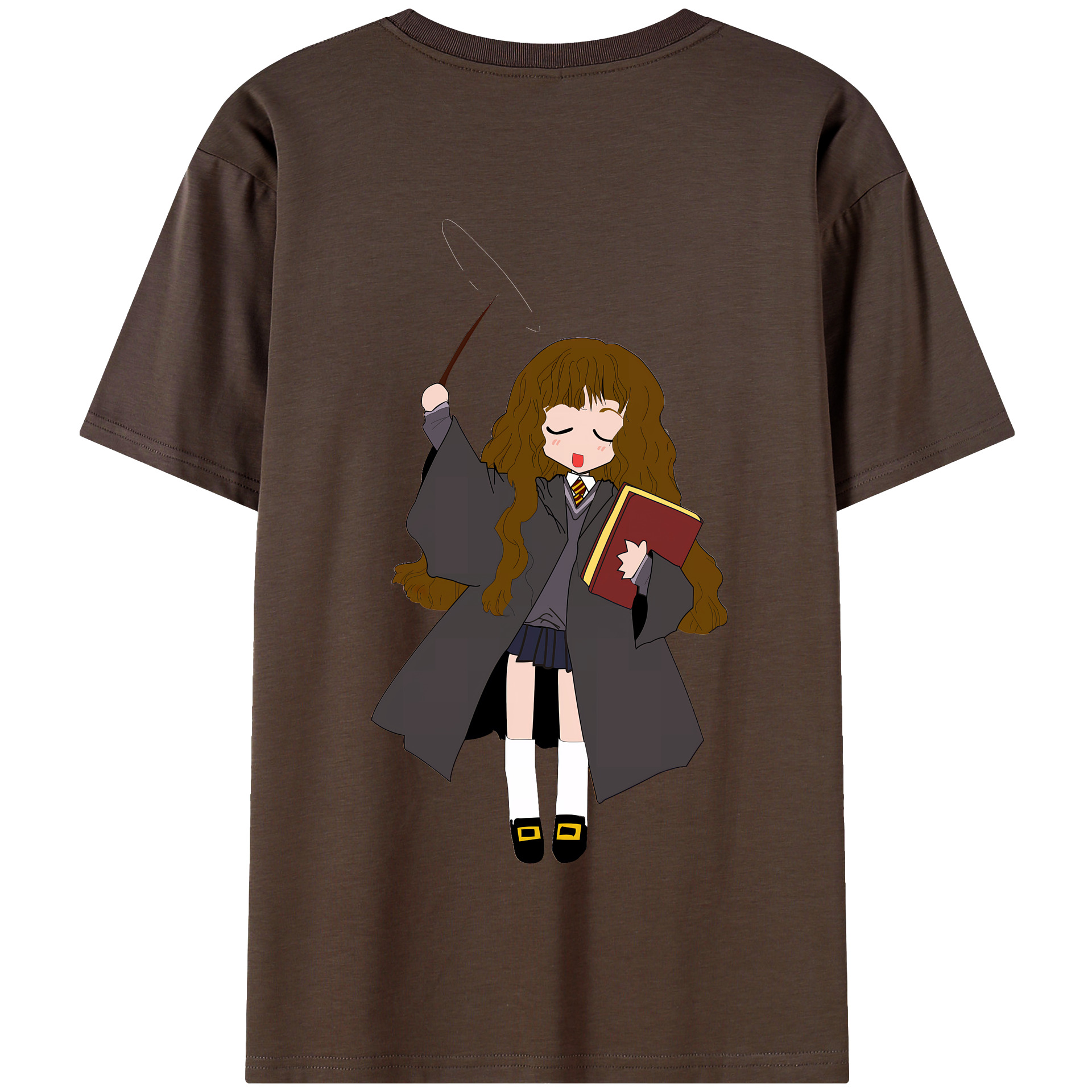 （画像用） Harry Potter ハリー・ポッターシリーズ 綿100％半袖Tシャツ（背面プリント）