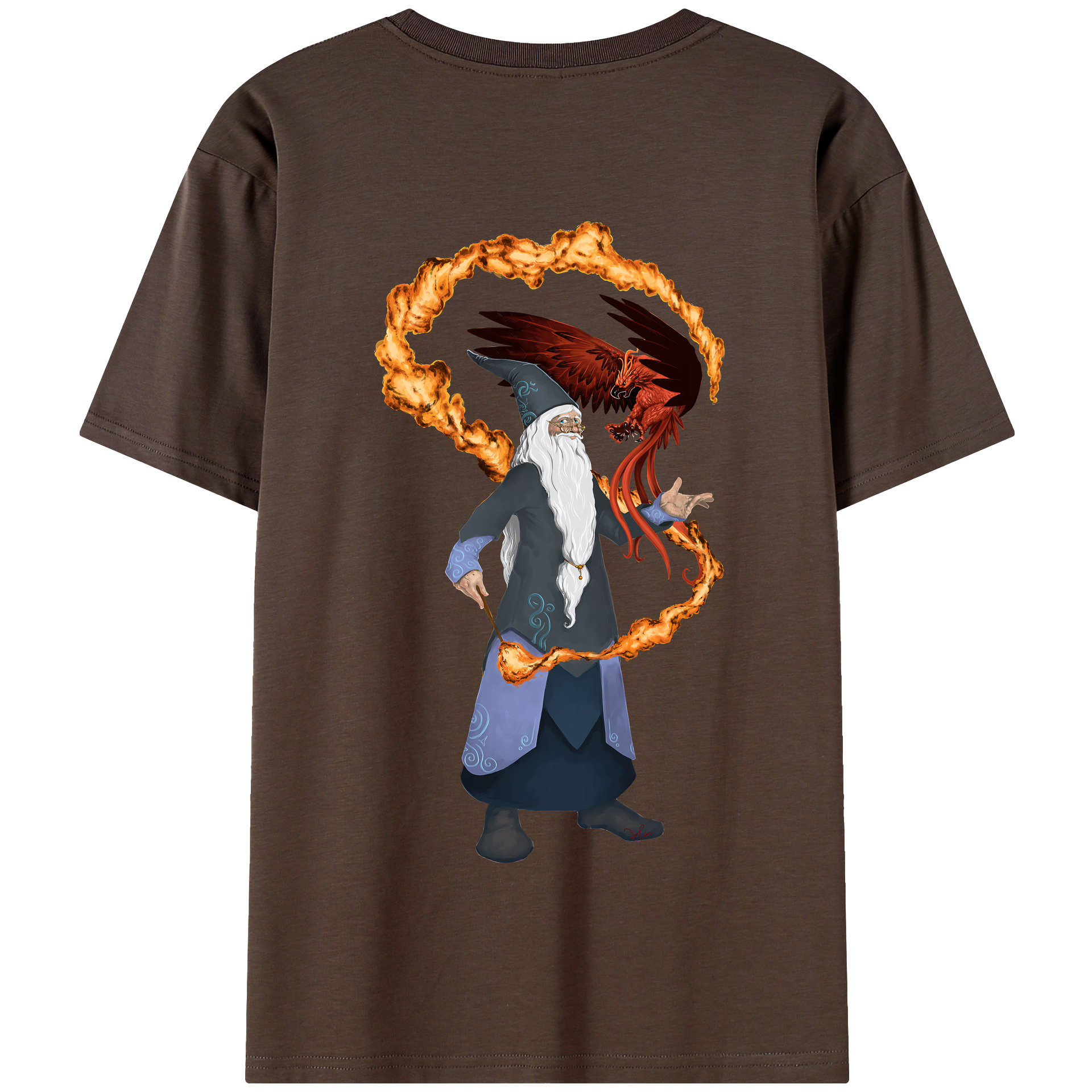 （画像用） Harry Potter ハリー・ポッターシリーズ 綿100％半袖Tシャツ（背面プリント）