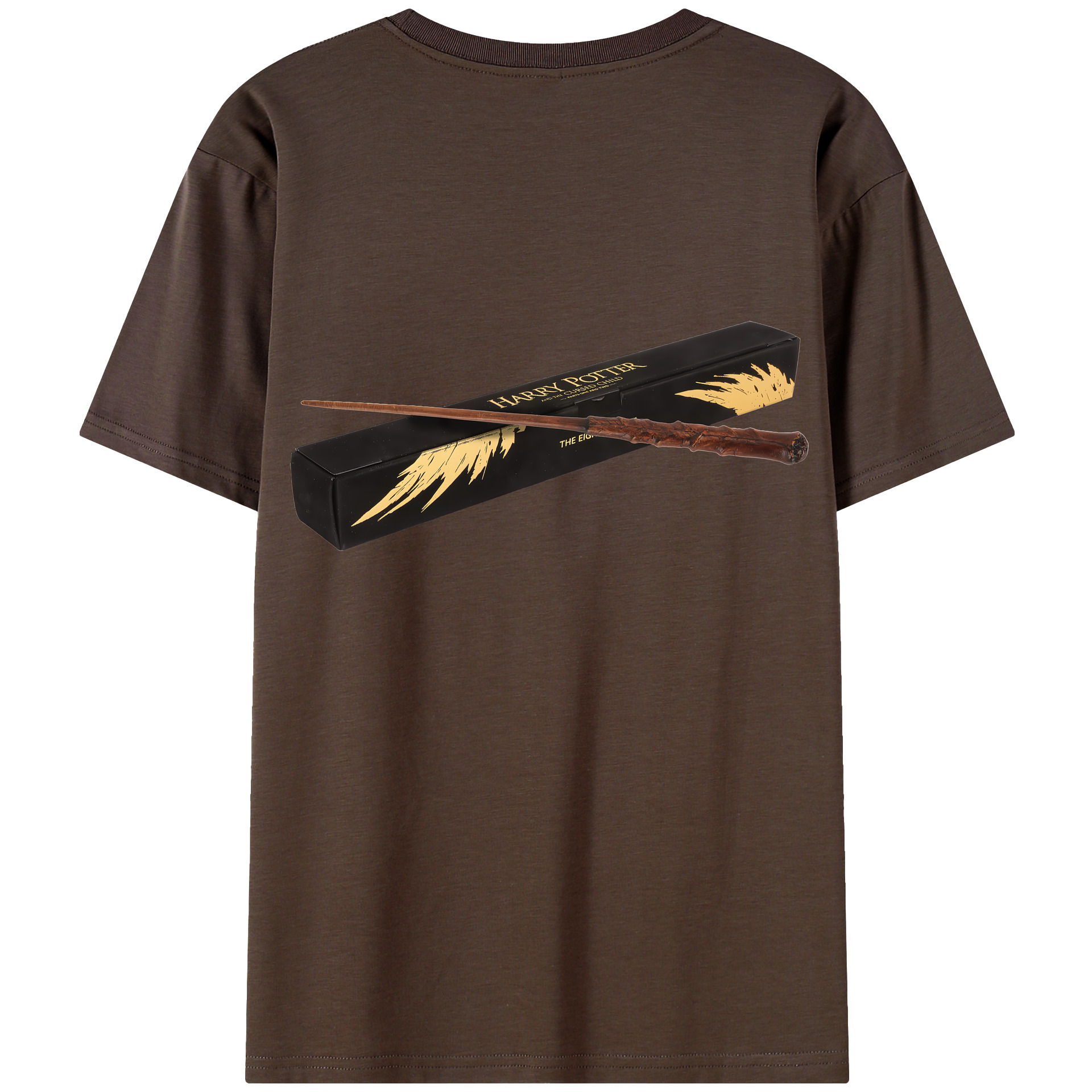 （画像用） Harry Potter ハリー・ポッターシリーズ 綿100％半袖Tシャツ（背面プリント）