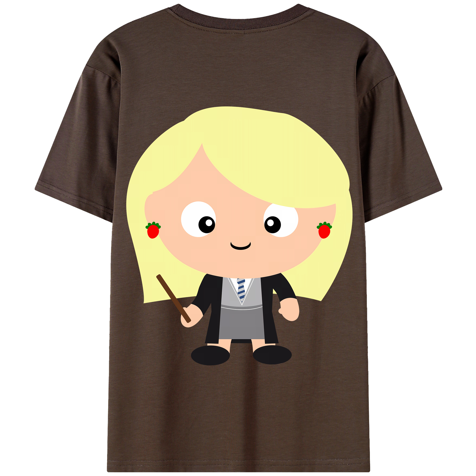 （画像用） Harry Potter ハリー・ポッターシリーズ 綿100％半袖Tシャツ（背面プリント）