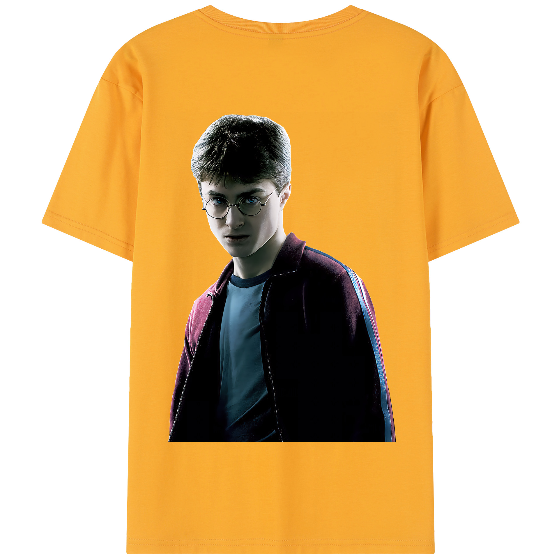 （画像用） Harry Potter ハリー・ポッターシリーズ 綿100％半袖Tシャツ（背面プリント）