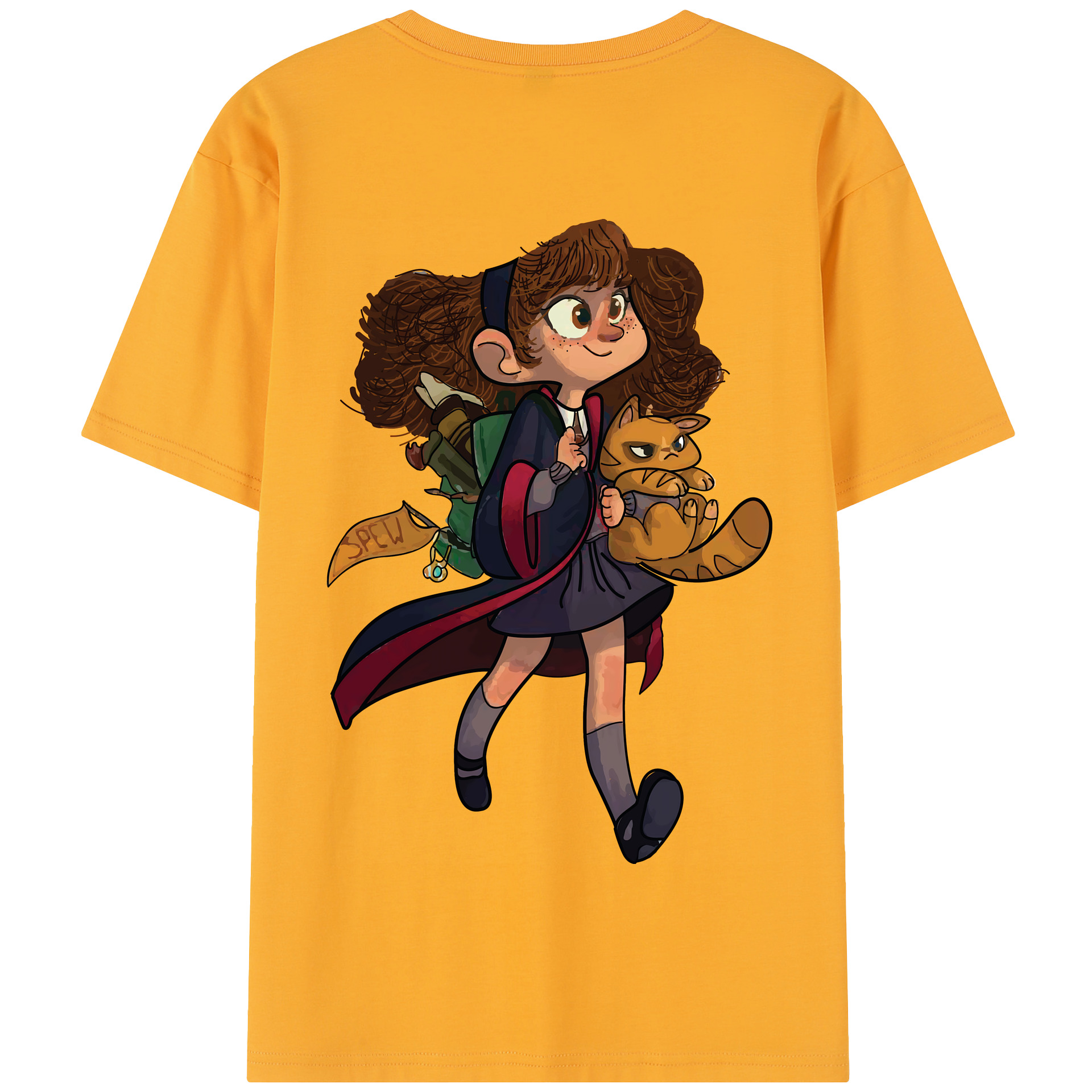 （画像用） Harry Potter ハリー・ポッターシリーズ 綿100％半袖Tシャツ（背面プリント）
