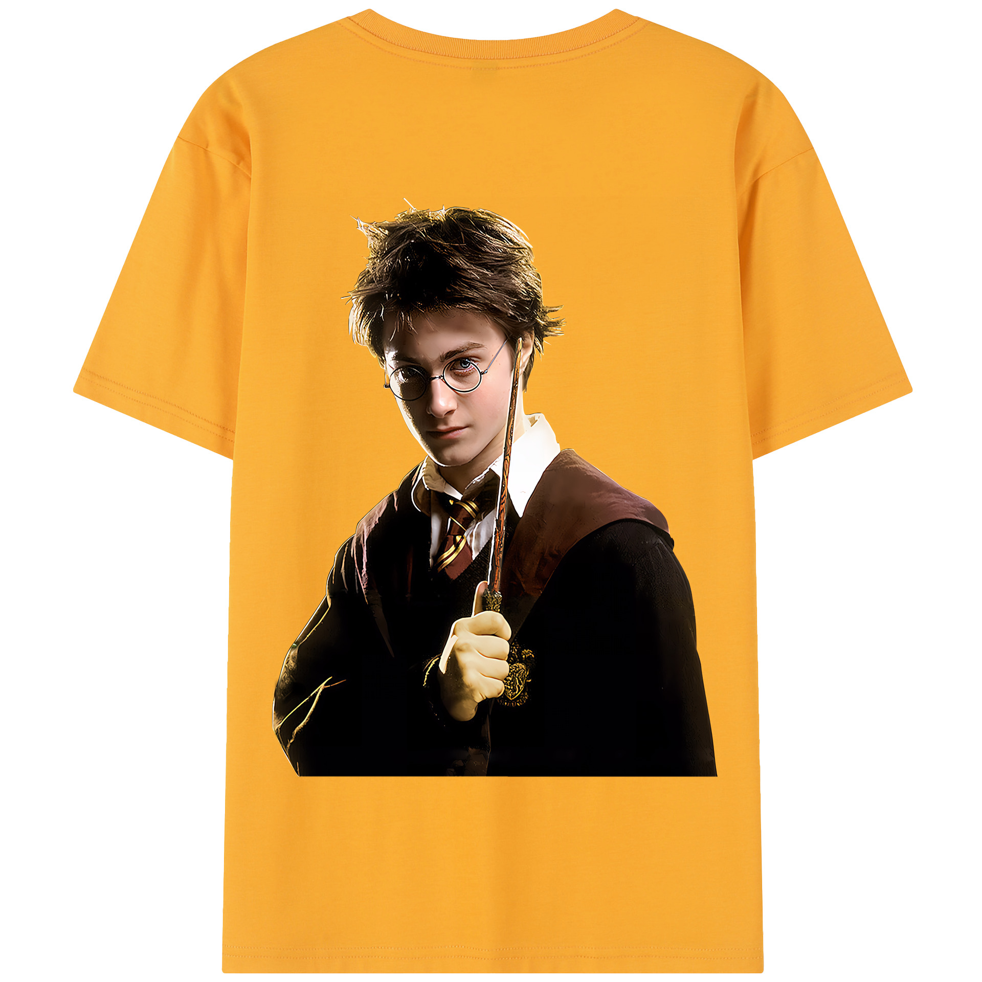 （画像用） Harry Potter ハリー・ポッターシリーズ 綿100％半袖Tシャツ（背面プリント）