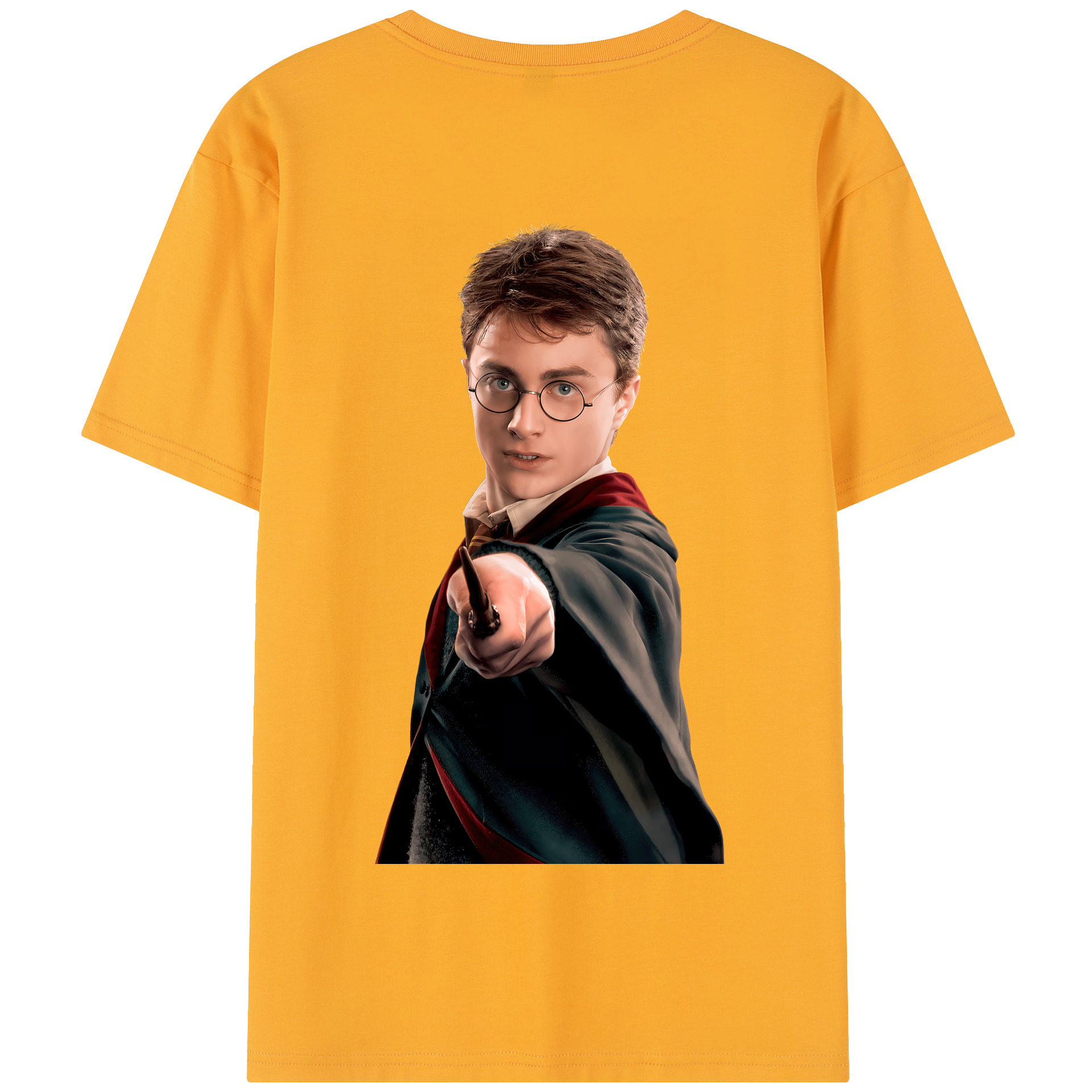 （画像用） Harry Potter ハリー・ポッターシリーズ 綿100％半袖Tシャツ（背面プリント）