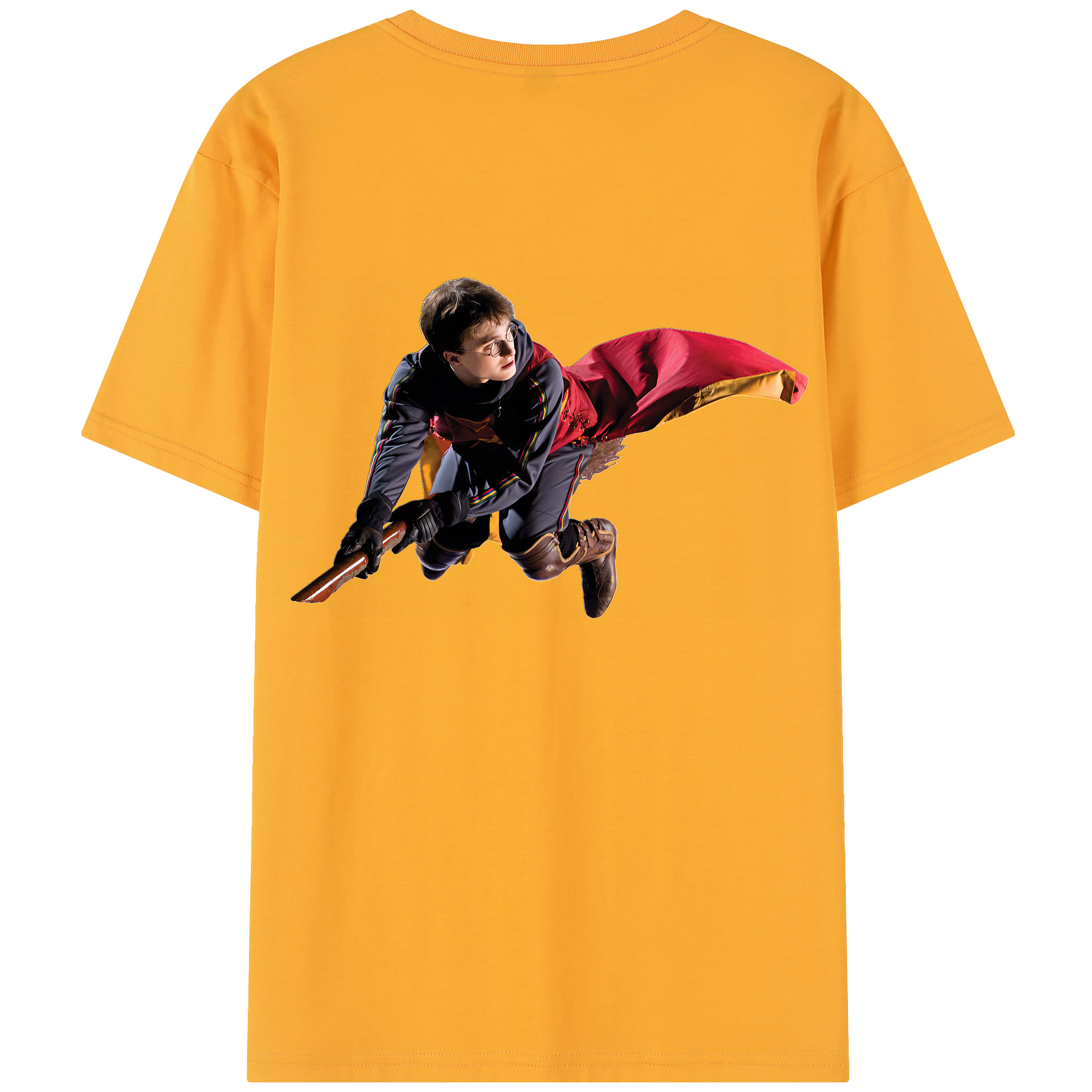 （画像用） Harry Potter ハリー・ポッターシリーズ 綿100％半袖Tシャツ（背面プリント）