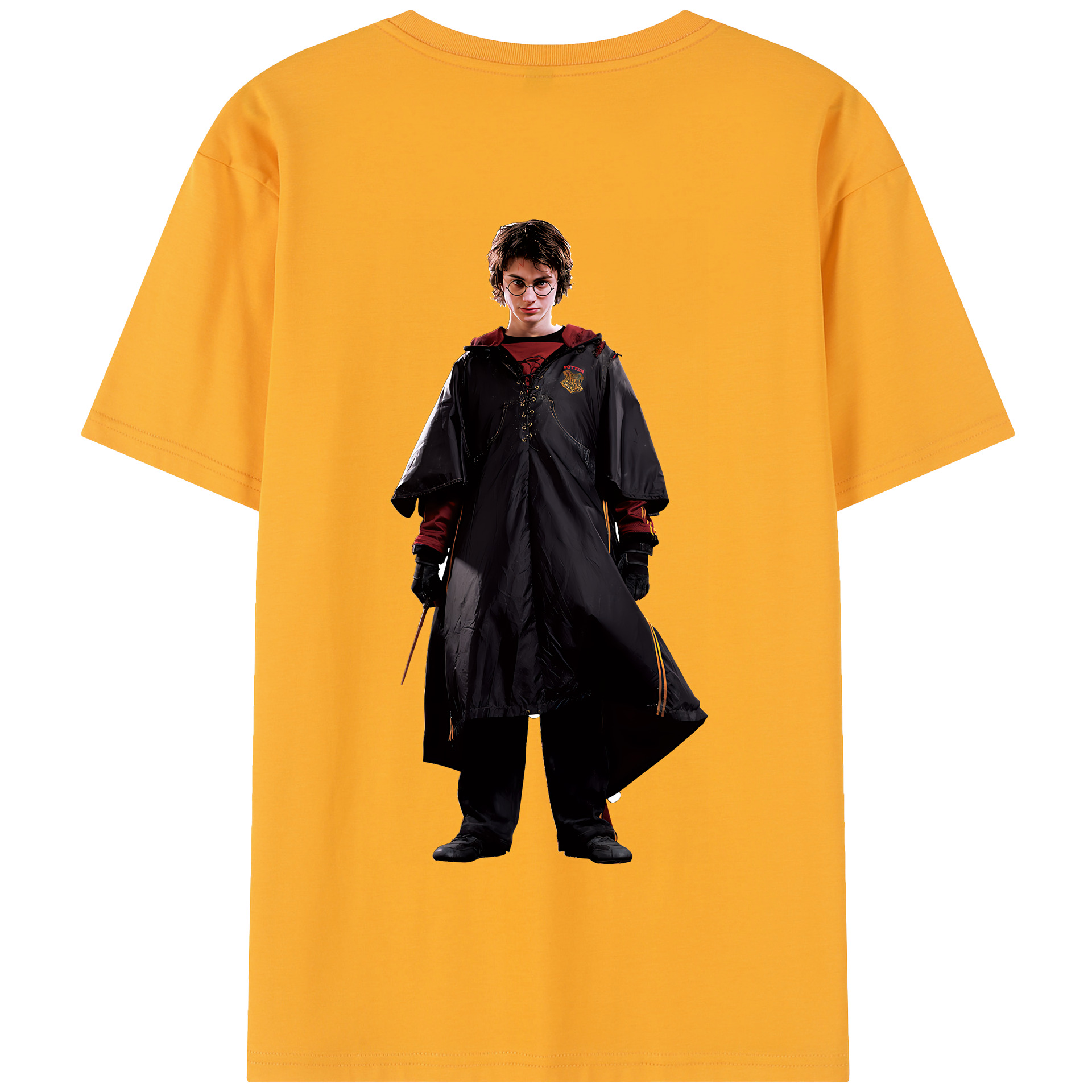 （画像用） Harry Potter ハリー・ポッターシリーズ 綿100％半袖Tシャツ（背面プリント）