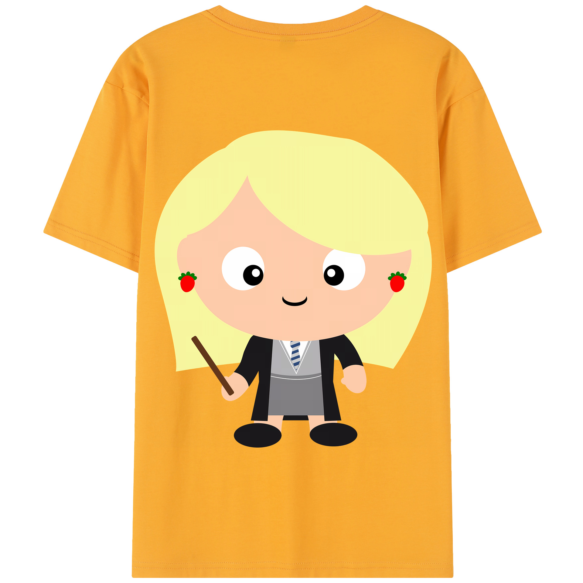 （画像用） Harry Potter ハリー・ポッターシリーズ 綿100％半袖Tシャツ（背面プリント）