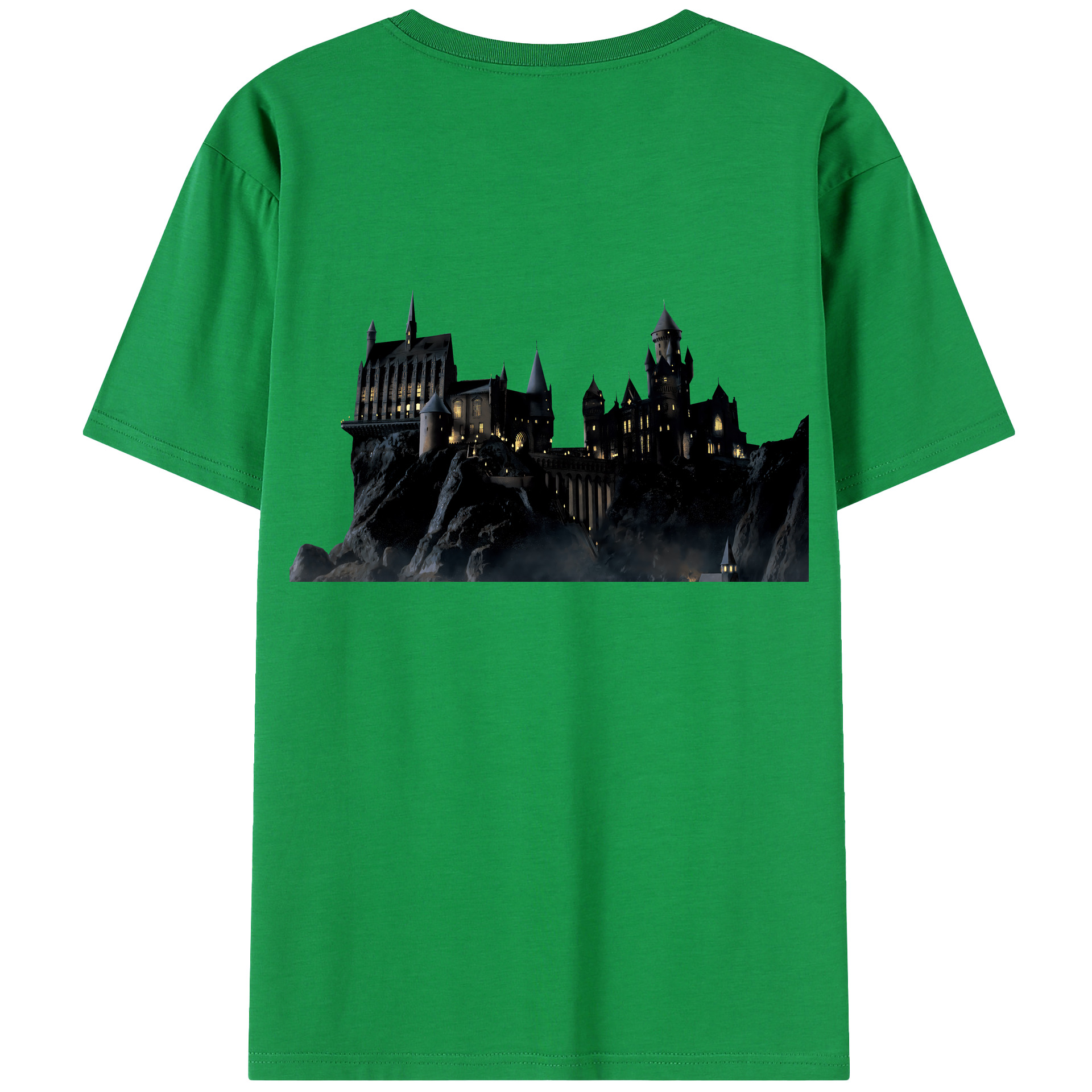 （画像用） Harry Potter ハリー・ポッターシリーズ 綿100％半袖Tシャツ（背面プリント）
