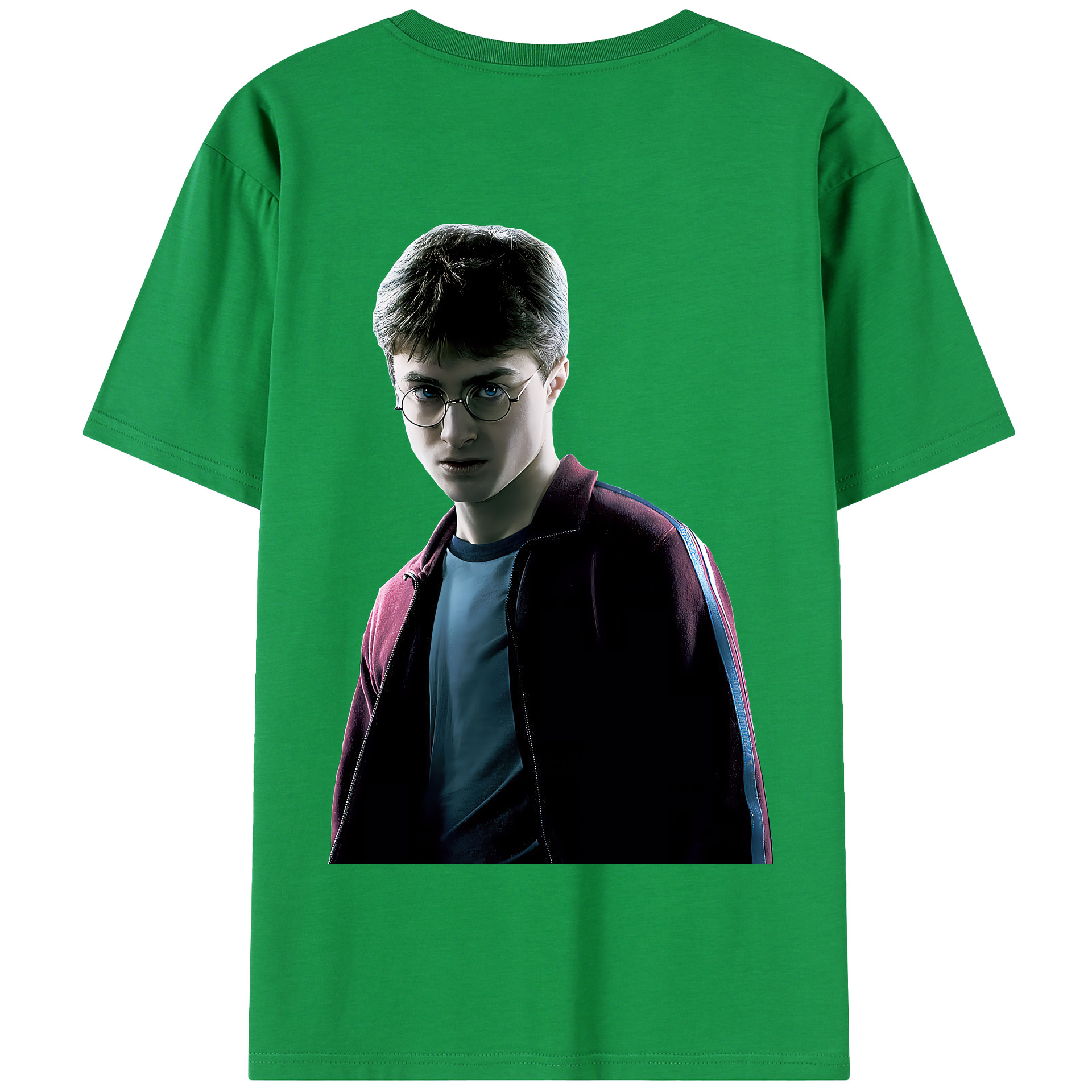 （画像用） Harry Potter ハリー・ポッターシリーズ 綿100％半袖Tシャツ（背面プリント）