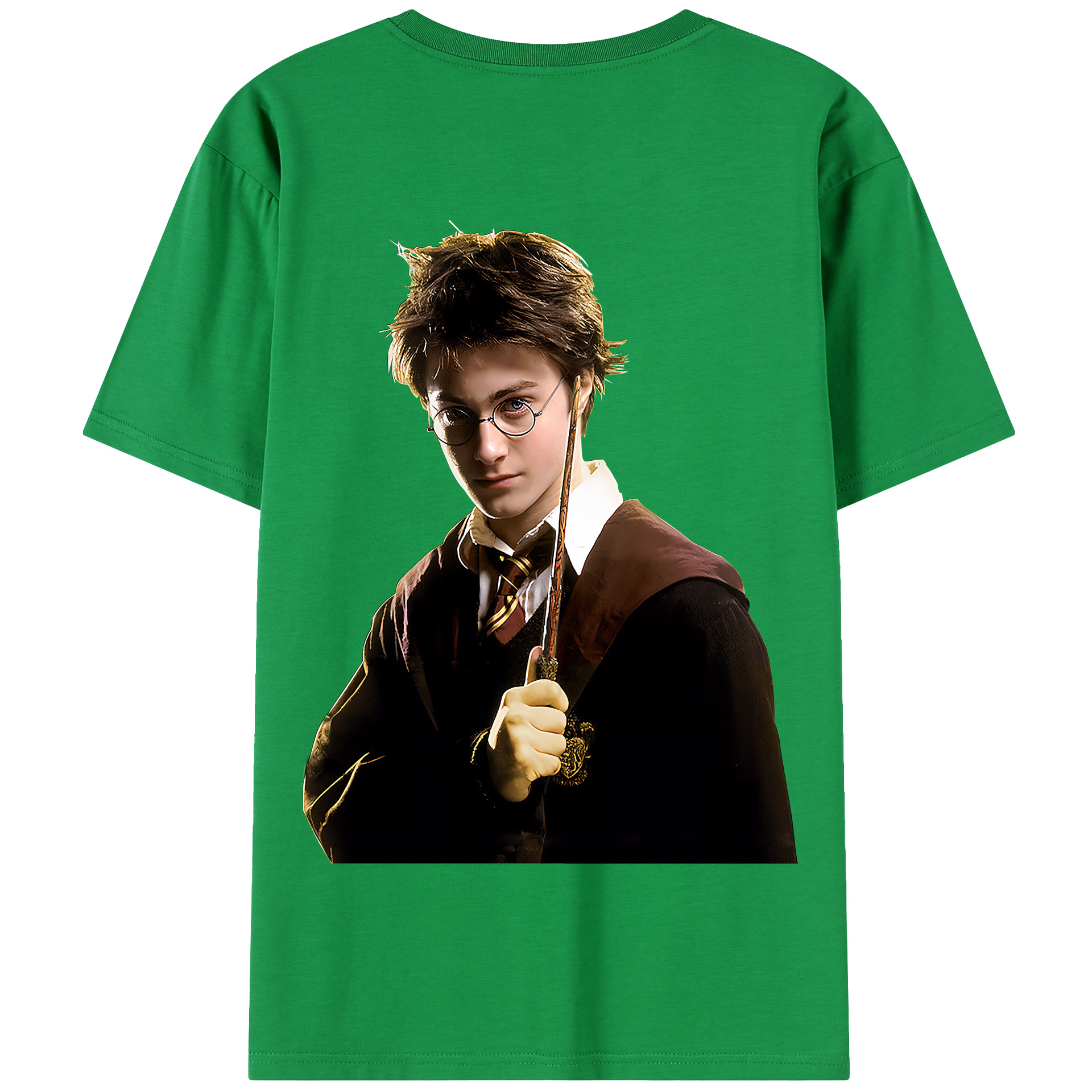 （画像用） Harry Potter ハリー・ポッターシリーズ 綿100％半袖Tシャツ（背面プリント）