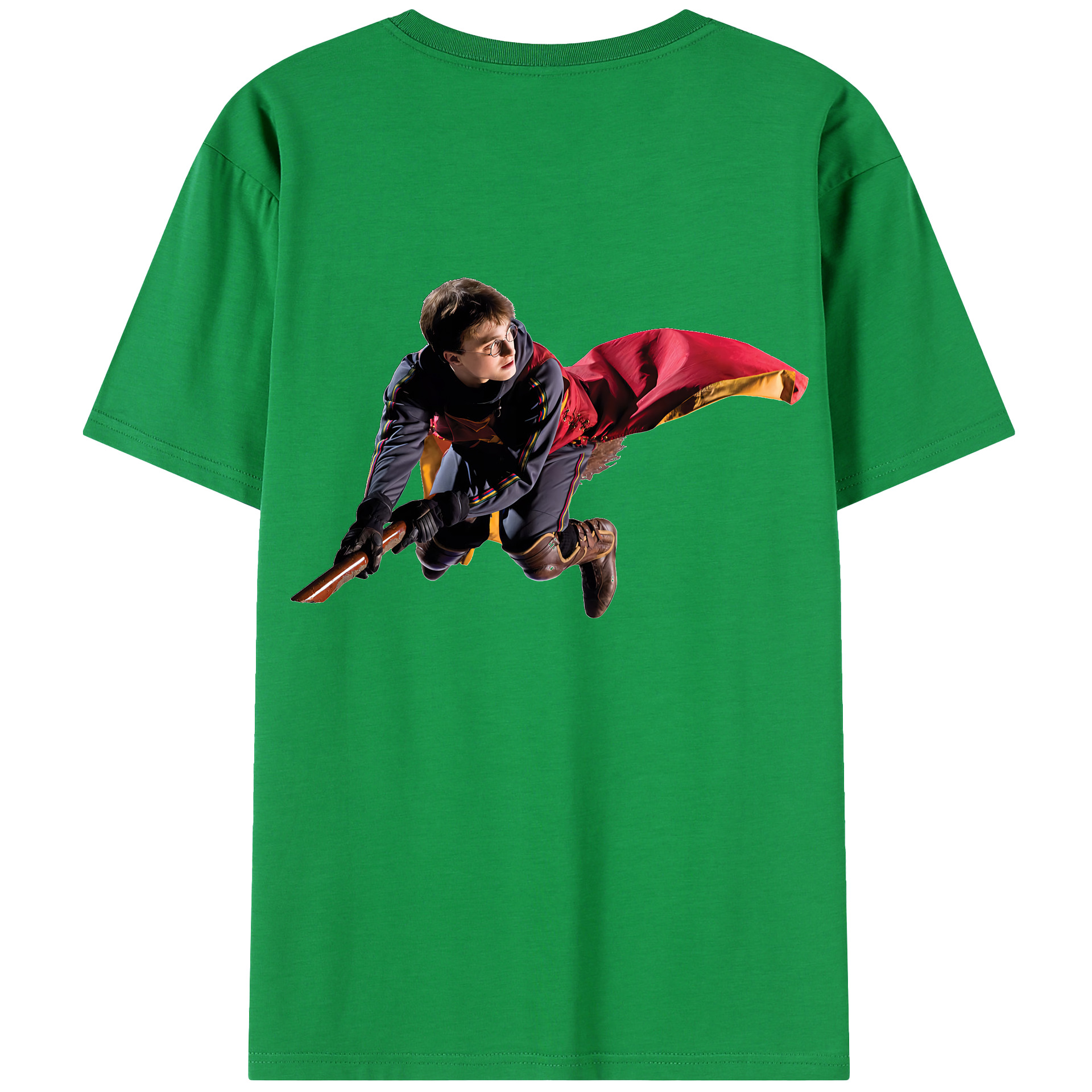 （画像用） Harry Potter ハリー・ポッターシリーズ 綿100％半袖Tシャツ（背面プリント）