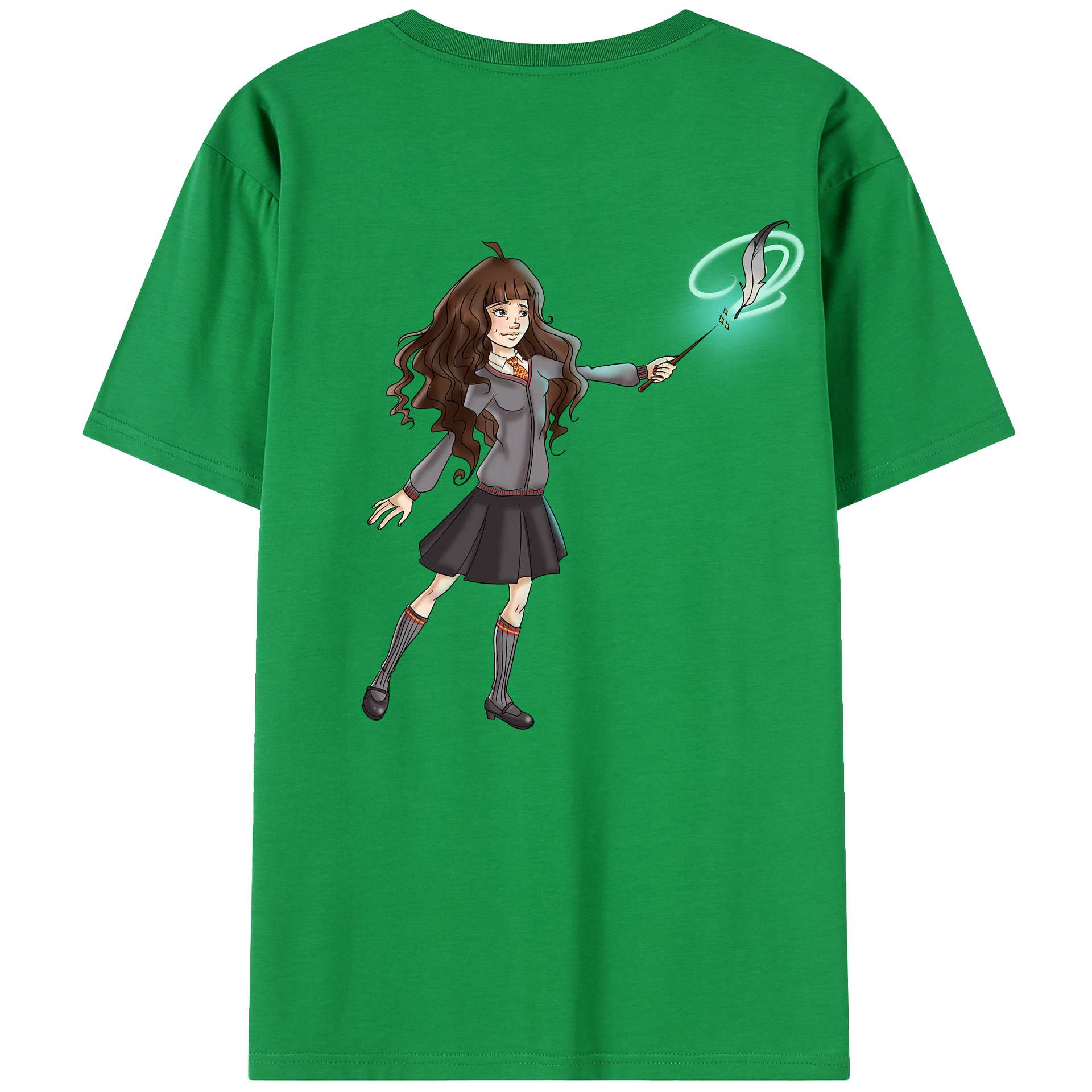 （画像用） Harry Potter ハリー・ポッターシリーズ 綿100％半袖Tシャツ（背面プリント）