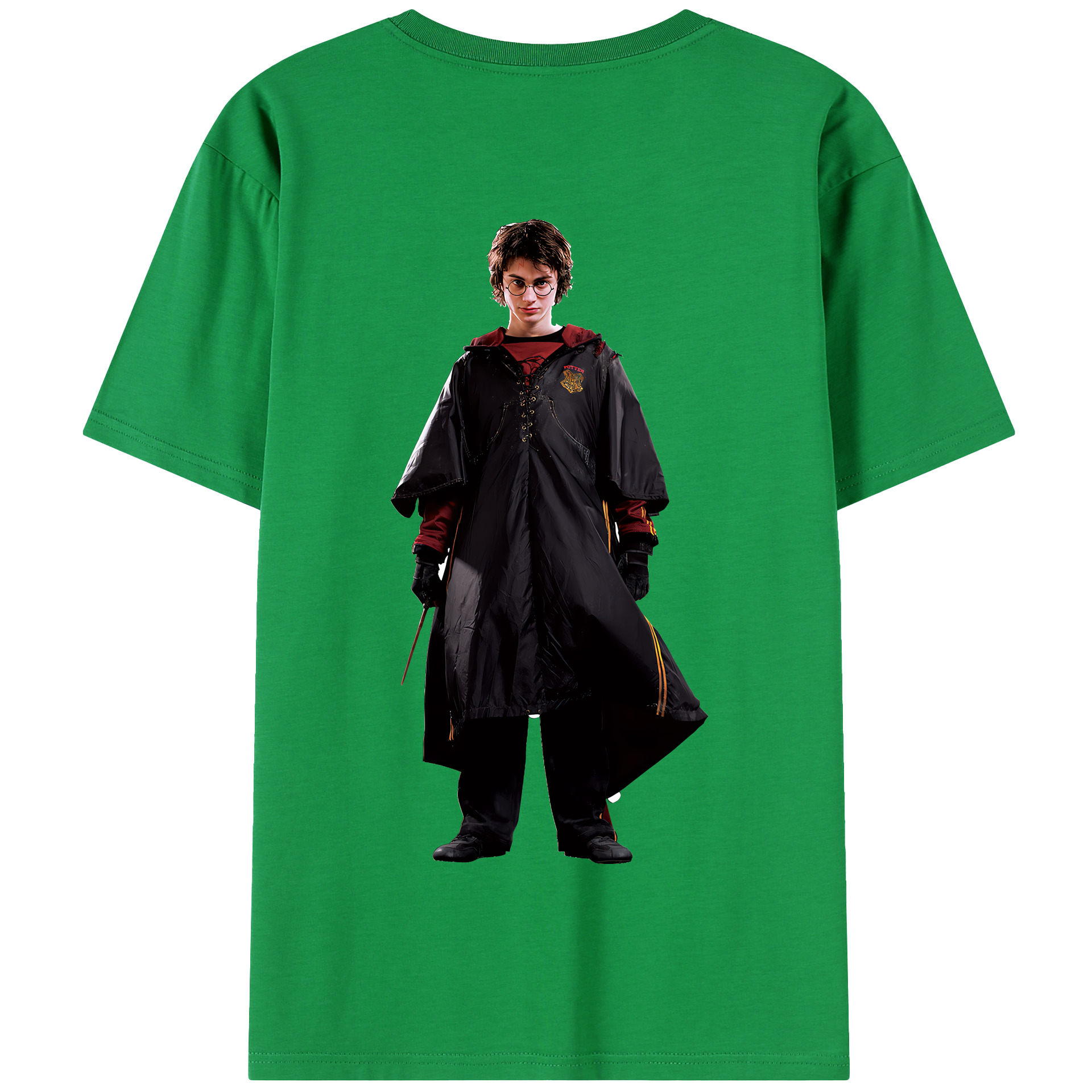（画像用） Harry Potter ハリー・ポッターシリーズ 綿100％半袖Tシャツ（背面プリント）