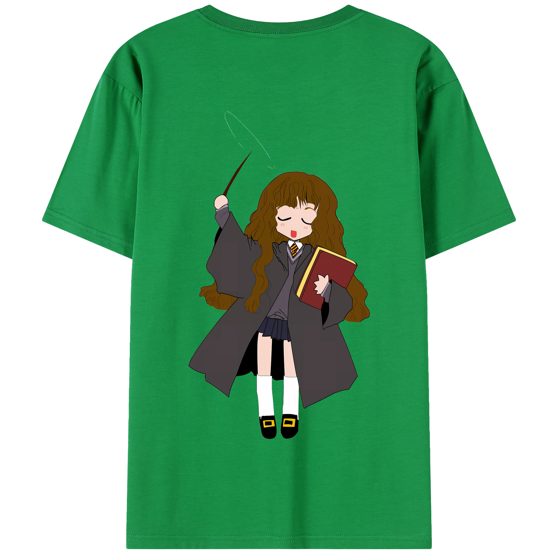 （画像用） Harry Potter ハリー・ポッターシリーズ 綿100％半袖Tシャツ（背面プリント）