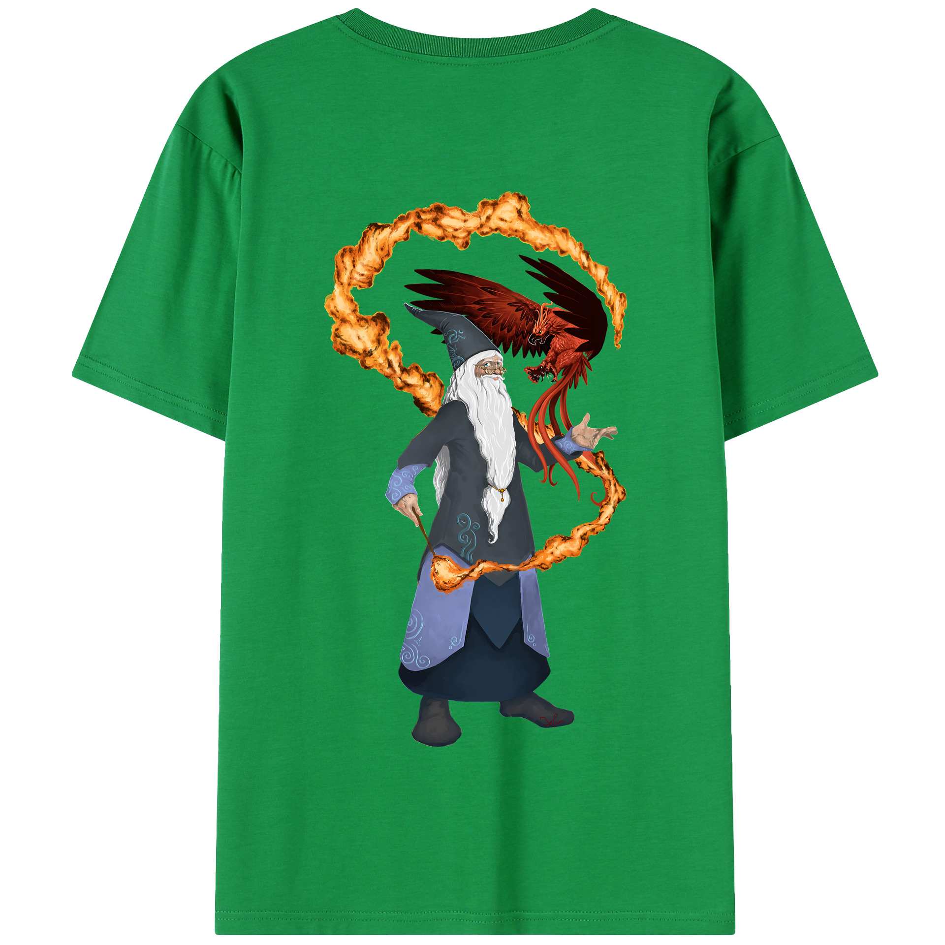 （画像用） Harry Potter ハリー・ポッターシリーズ 綿100％半袖Tシャツ（背面プリント）