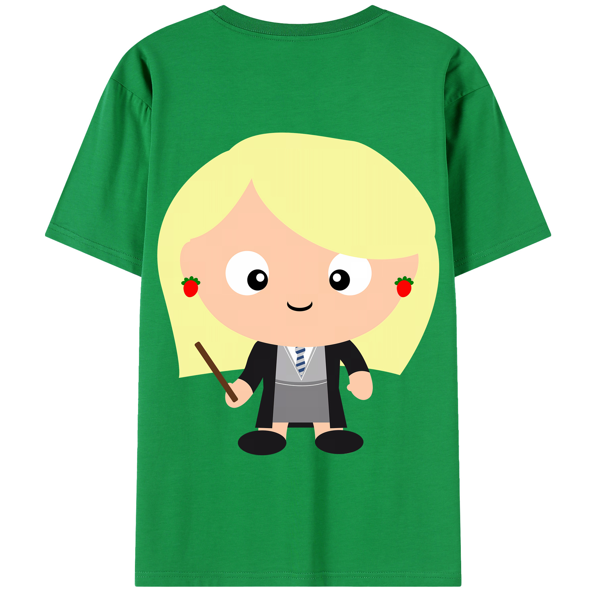 （画像用） Harry Potter ハリー・ポッターシリーズ 綿100％半袖Tシャツ（背面プリント）