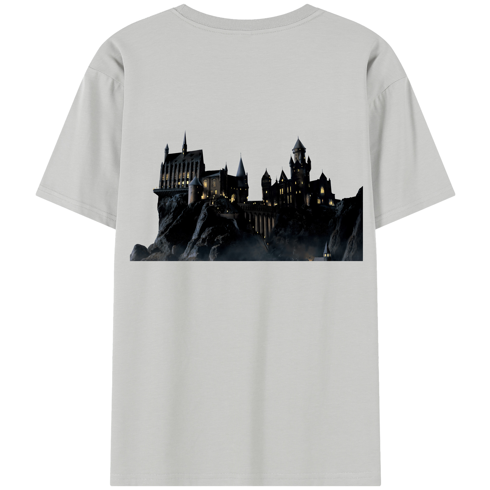（画像用） Harry Potter ハリー・ポッターシリーズ 綿100％半袖Tシャツ（背面プリント）