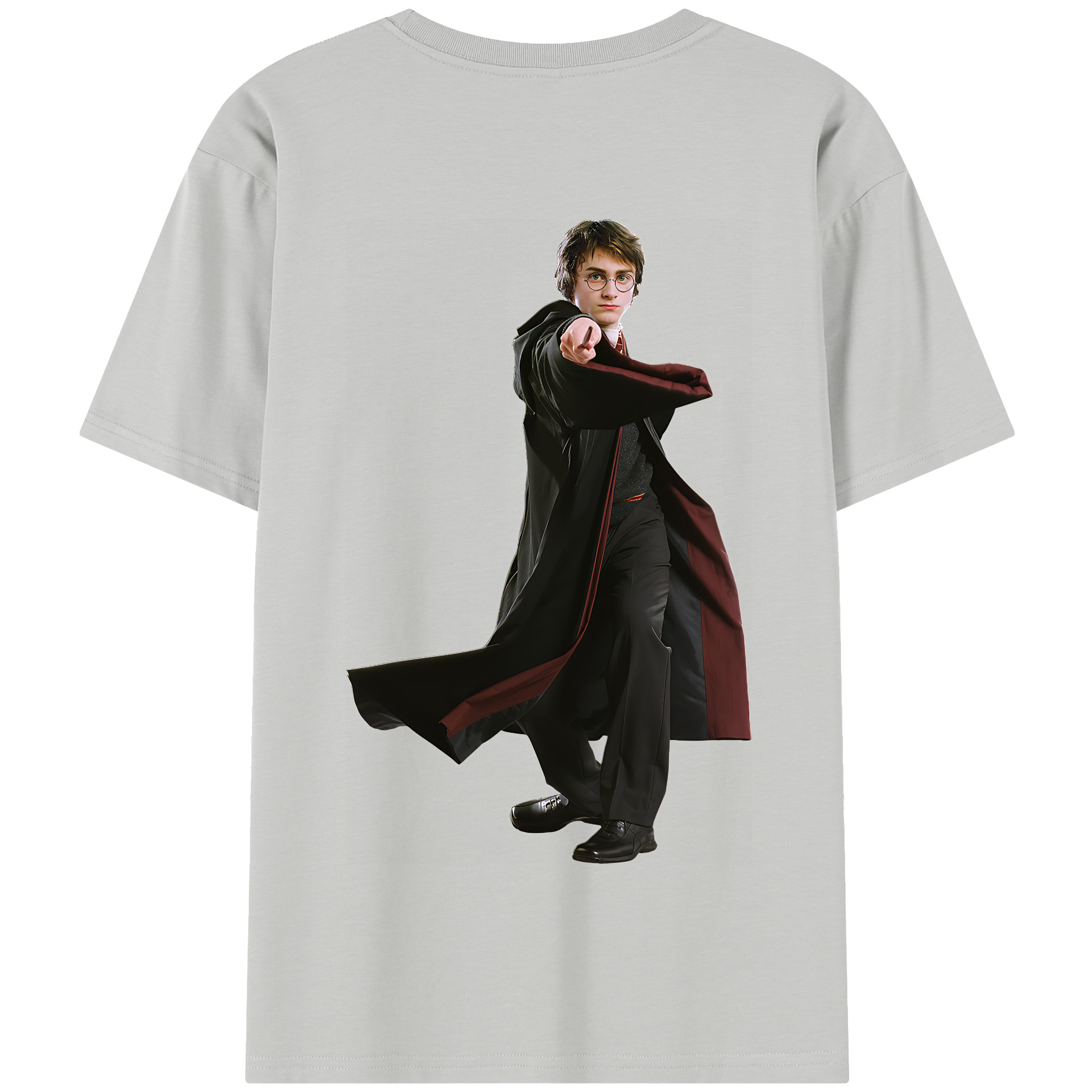 （画像用） Harry Potter ハリー・ポッターシリーズ 綿100％半袖Tシャツ（背面プリント）