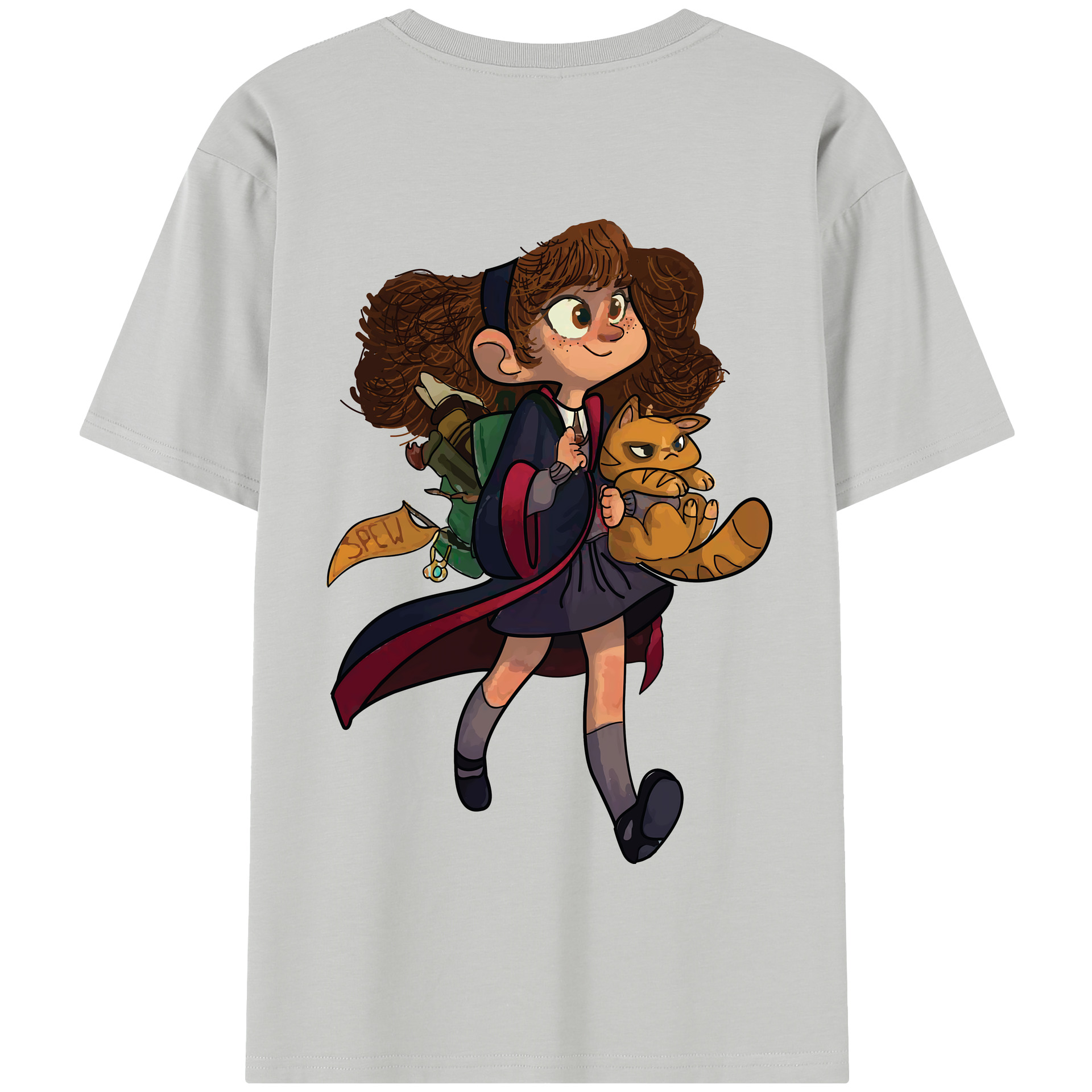 （画像用） Harry Potter ハリー・ポッターシリーズ 綿100％半袖Tシャツ（背面プリント）