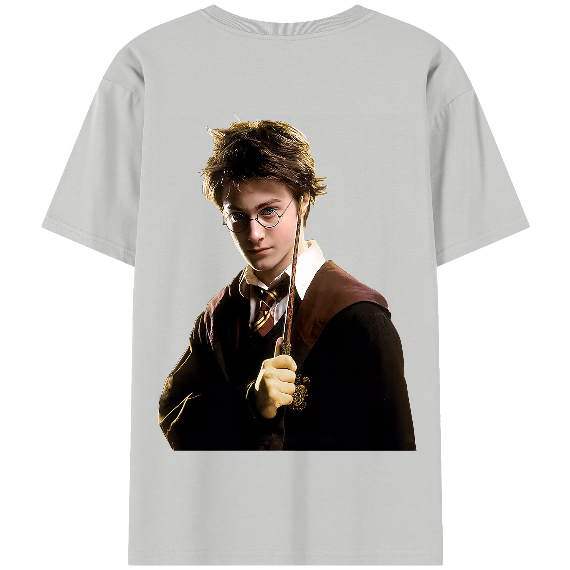 （画像用） Harry Potter ハリー・ポッターシリーズ 綿100％半袖Tシャツ（背面プリント）
