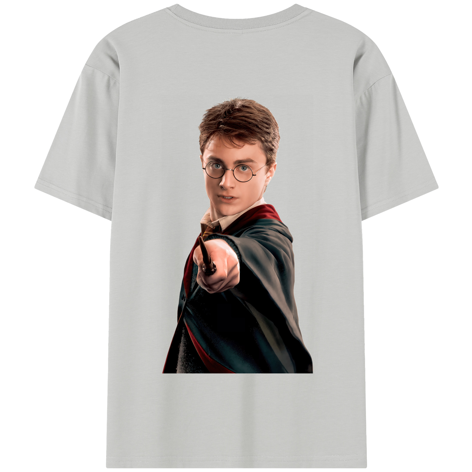 （画像用） Harry Potter ハリー・ポッターシリーズ 綿100％半袖Tシャツ（背面プリント）