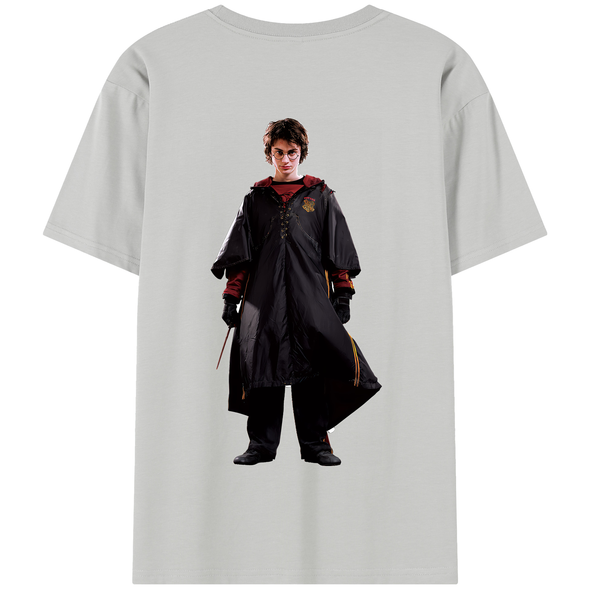 （画像用） Harry Potter ハリー・ポッターシリーズ 綿100％半袖Tシャツ（背面プリント）