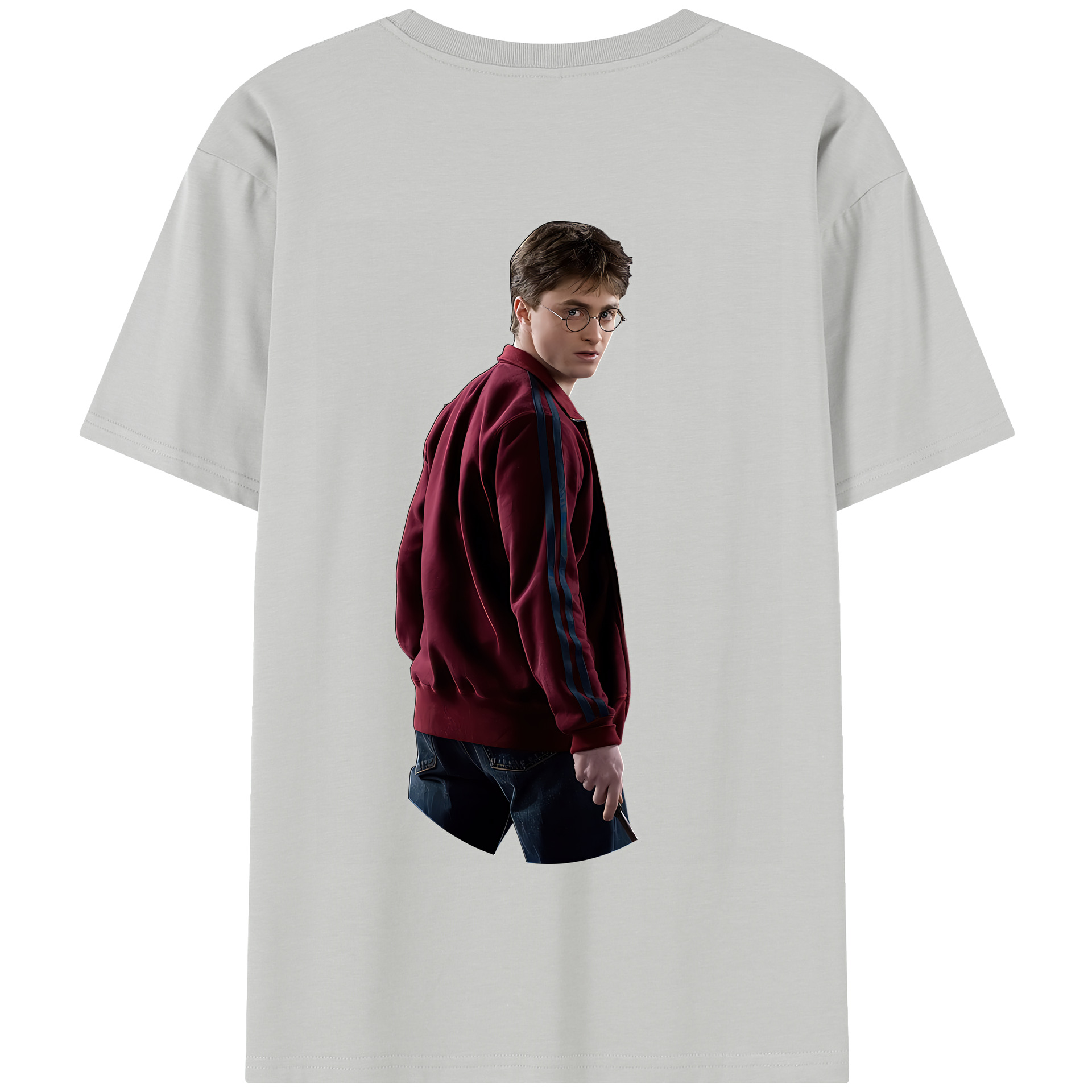 （画像用） Harry Potter ハリー・ポッターシリーズ 綿100％半袖Tシャツ（背面プリント）