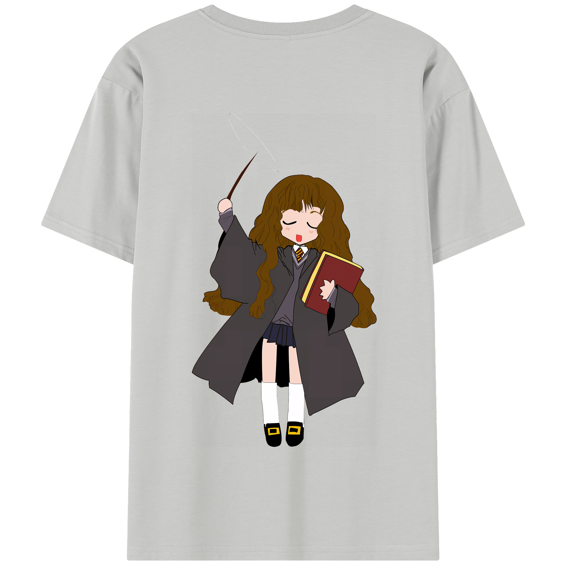 （画像用） Harry Potter ハリー・ポッターシリーズ 綿100％半袖Tシャツ（背面プリント）