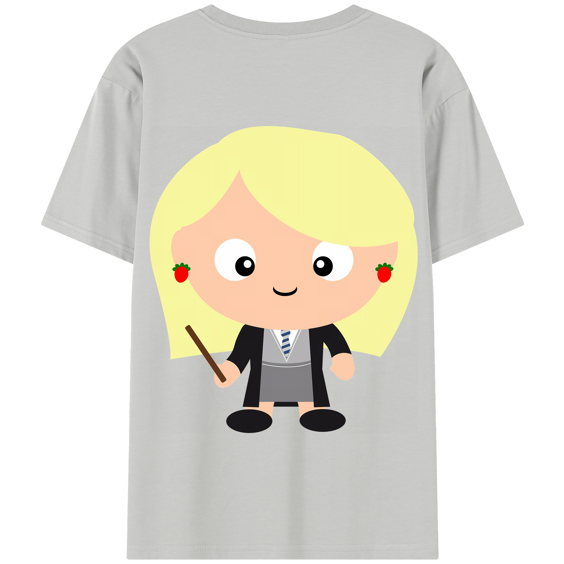 （画像用） Harry Potter ハリー・ポッターシリーズ 綿100％半袖Tシャツ（背面プリント）