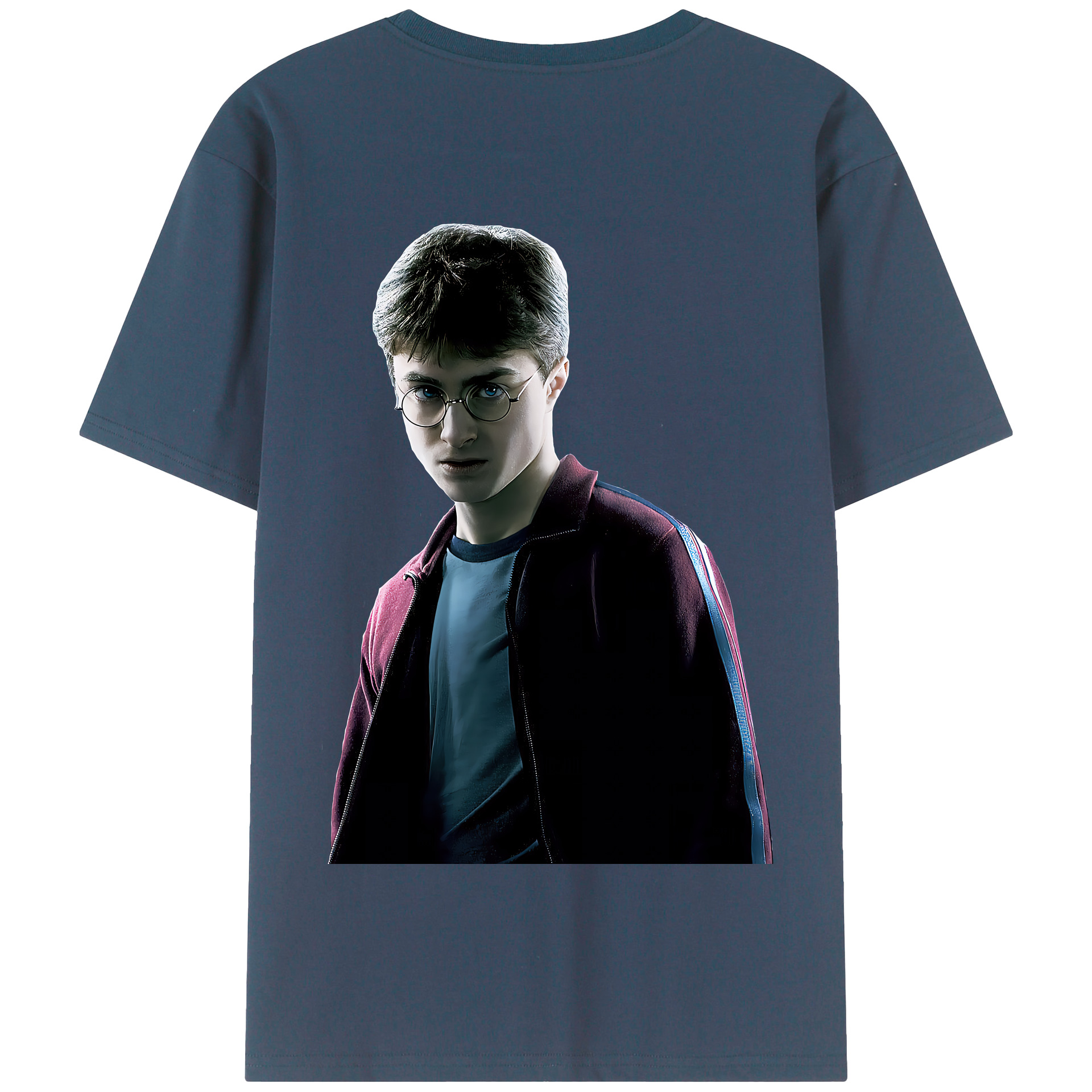 （画像用） Harry Potter ハリー・ポッターシリーズ 綿100％半袖Tシャツ（背面プリント）