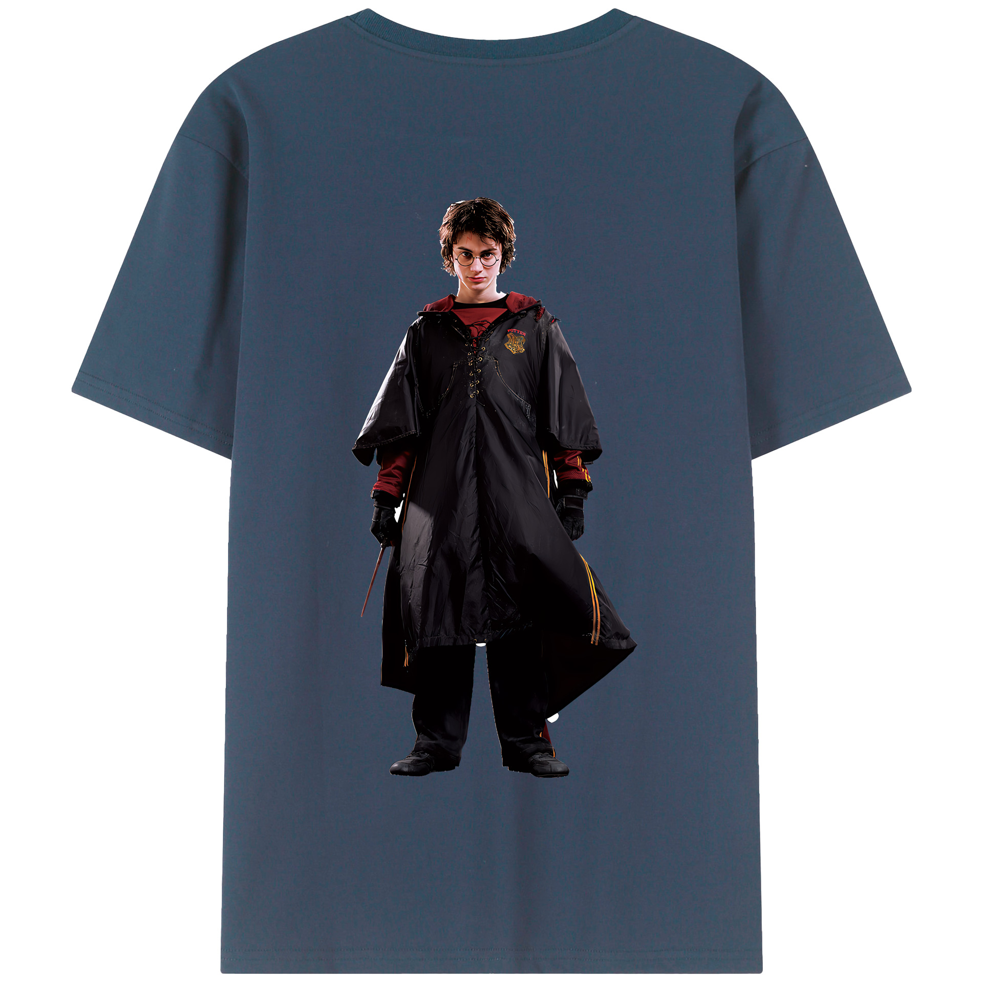 （画像用） Harry Potter ハリー・ポッターシリーズ 綿100％半袖Tシャツ（背面プリント）