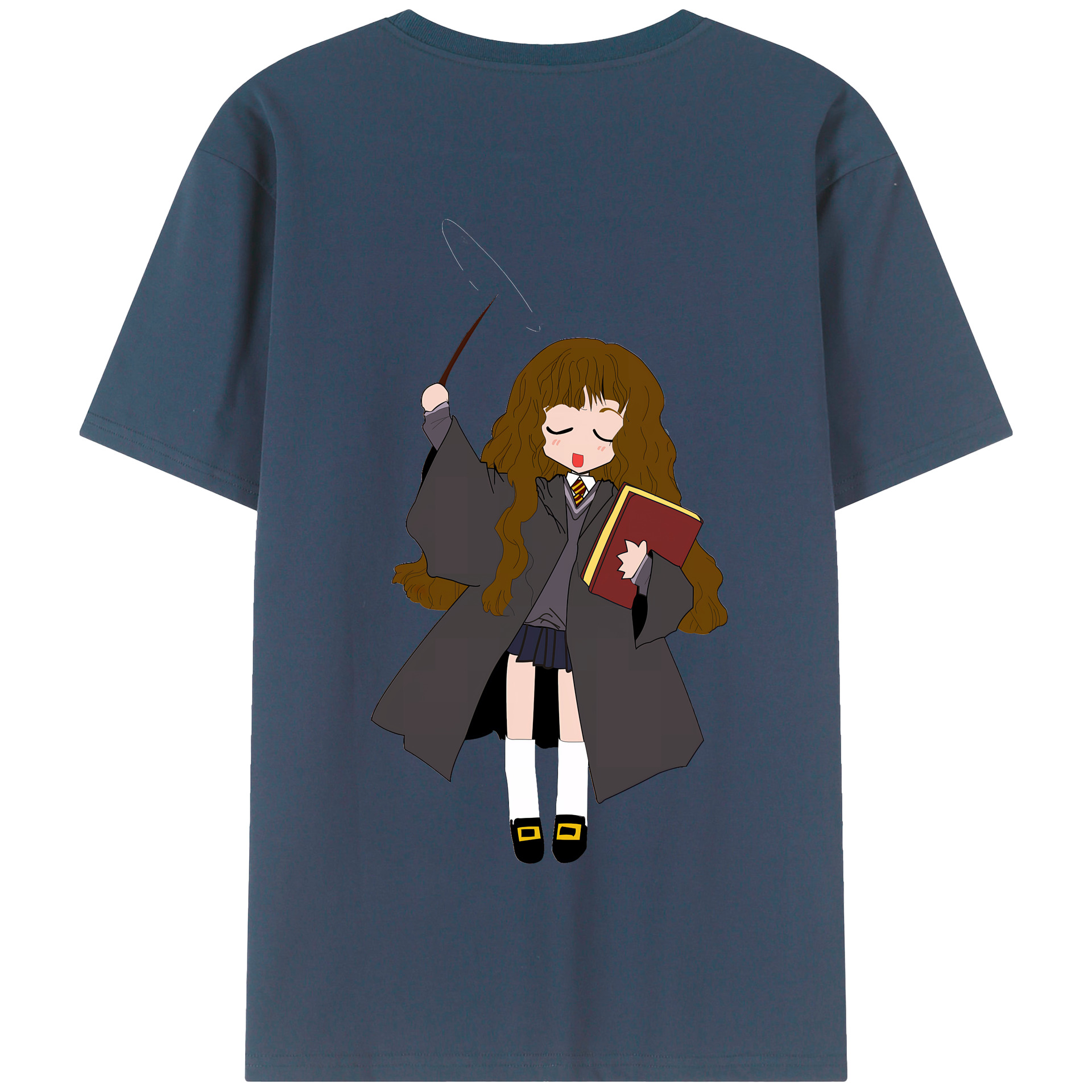 （画像用） Harry Potter ハリー・ポッターシリーズ 綿100％半袖Tシャツ（背面プリント）