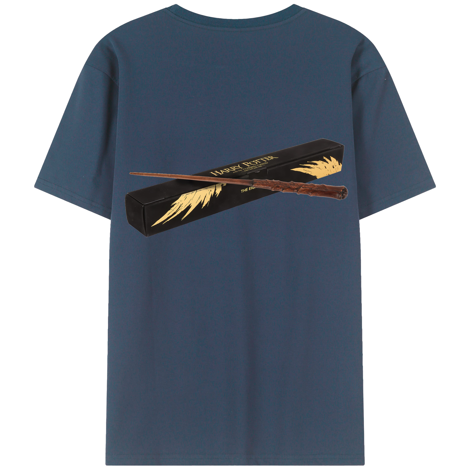 （画像用） Harry Potter ハリー・ポッターシリーズ 綿100％半袖Tシャツ（背面プリント）