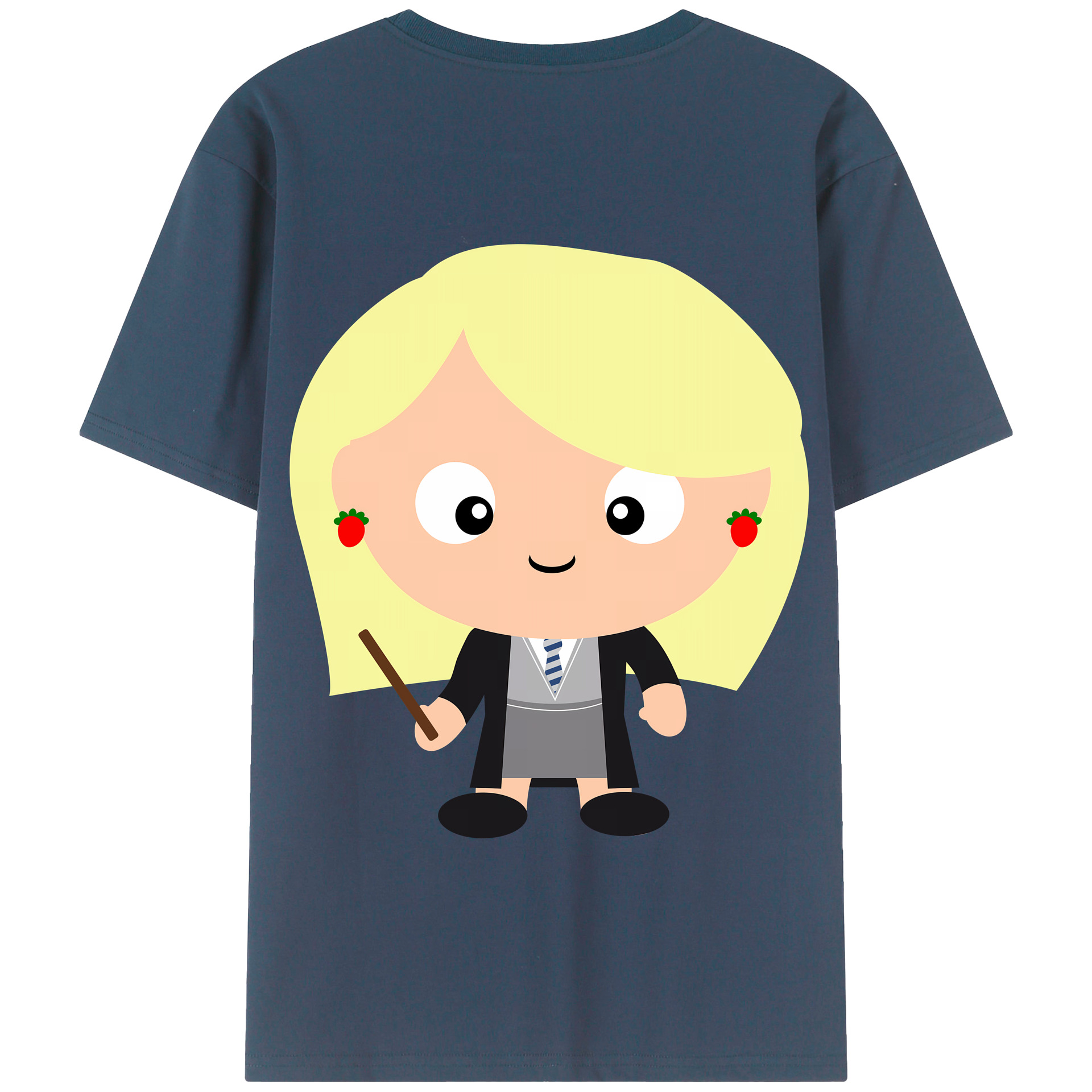 （画像用） Harry Potter ハリー・ポッターシリーズ 綿100％半袖Tシャツ（背面プリント）