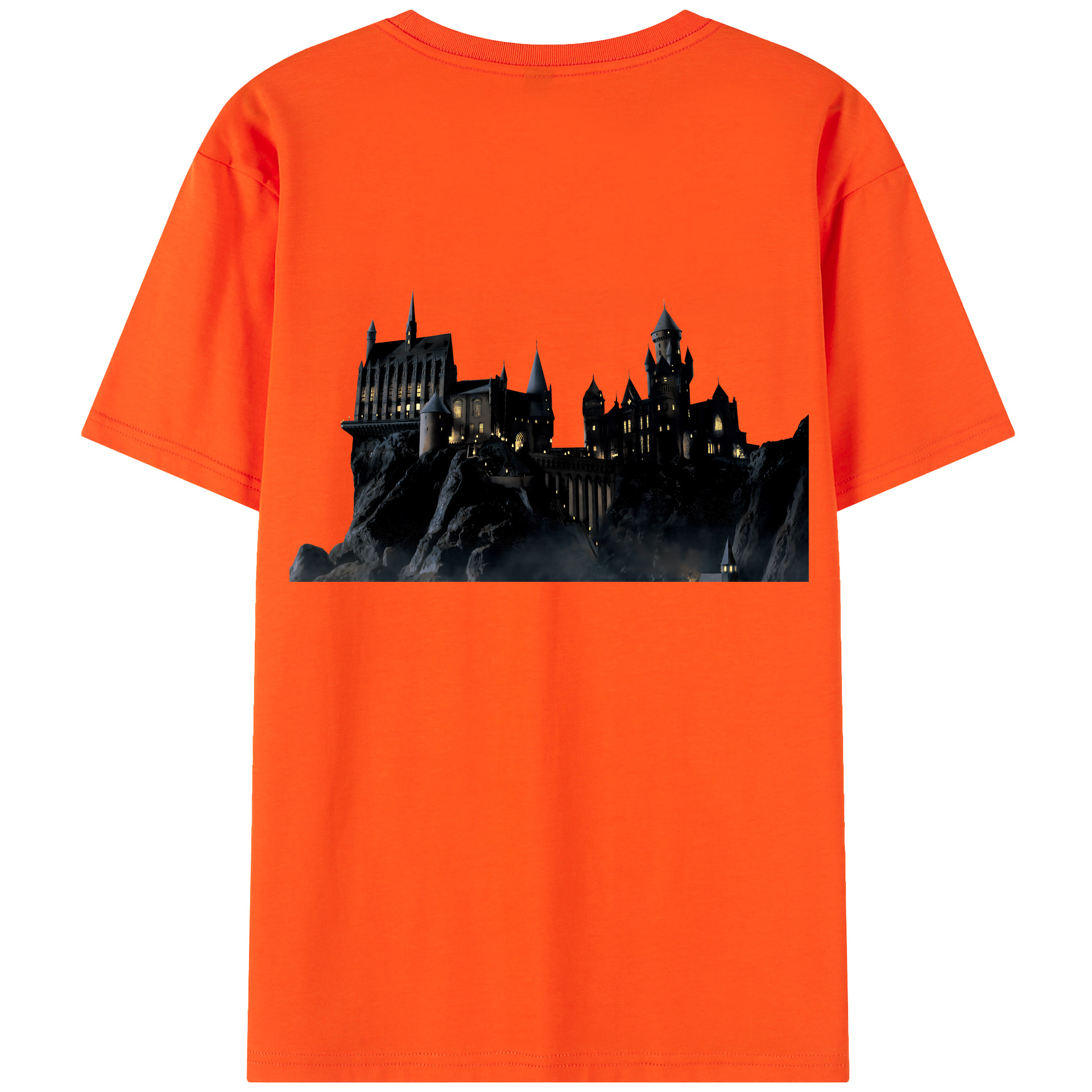 （画像用） Harry Potter ハリー・ポッターシリーズ 綿100％半袖Tシャツ（背面プリント）