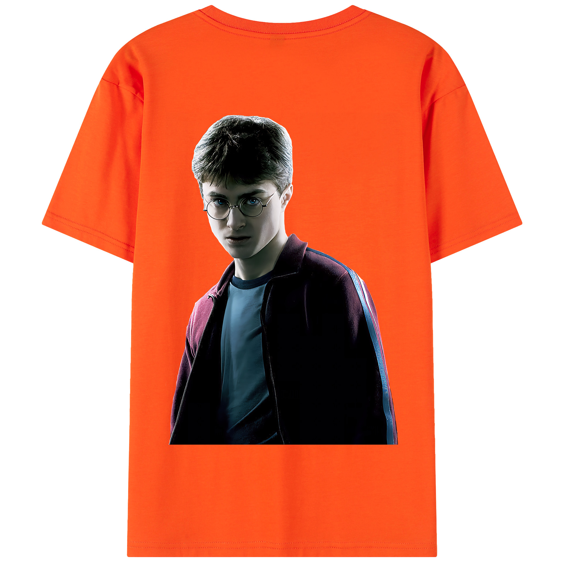 （画像用） Harry Potter ハリー・ポッターシリーズ 綿100％半袖Tシャツ（背面プリント）