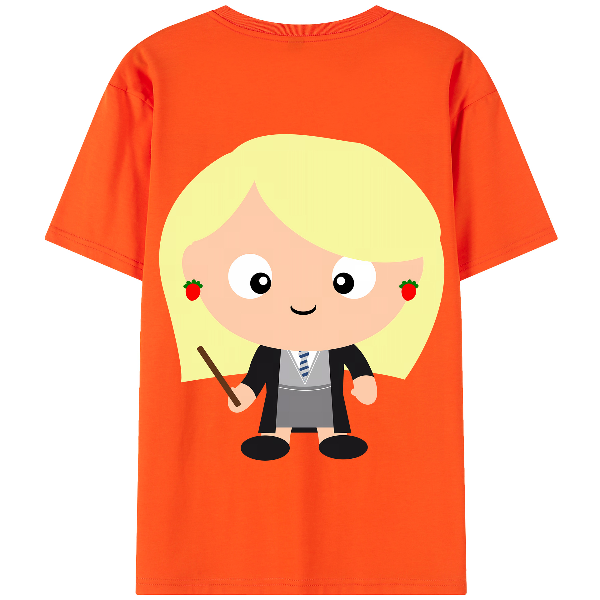 （画像用） Harry Potter ハリー・ポッターシリーズ 綿100％半袖Tシャツ（背面プリント）