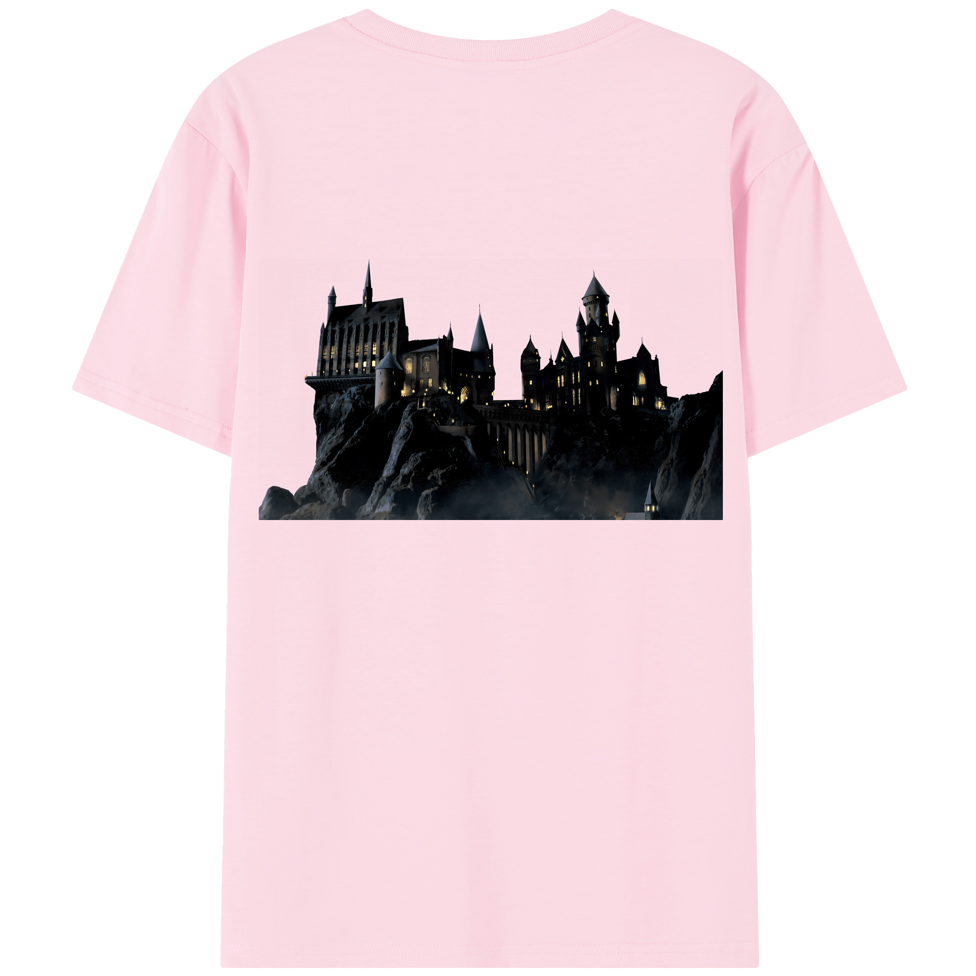（画像用） Harry Potter ハリー・ポッターシリーズ 綿100％半袖Tシャツ（背面プリント）