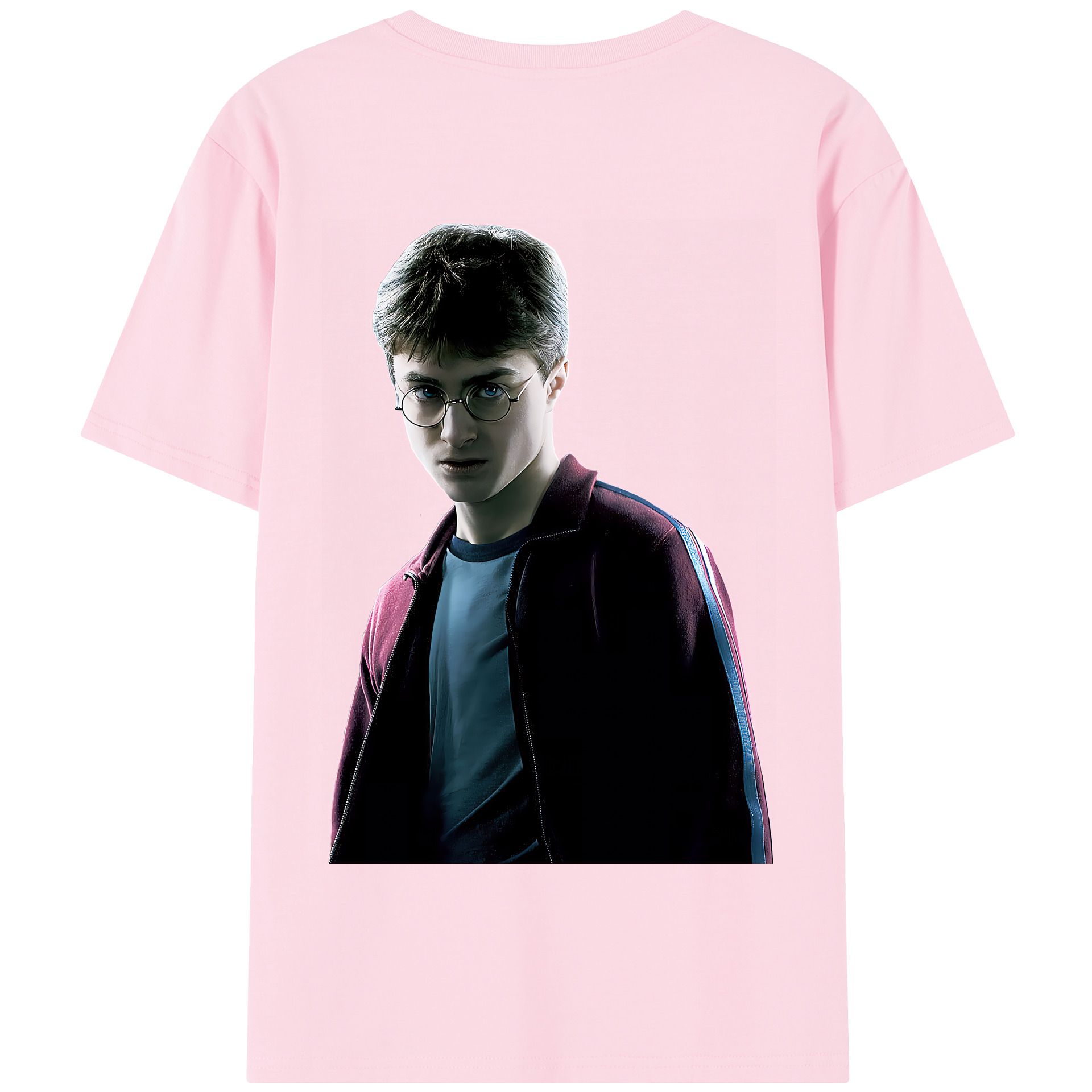 （画像用） Harry Potter ハリー・ポッターシリーズ 綿100％半袖Tシャツ（背面プリント）