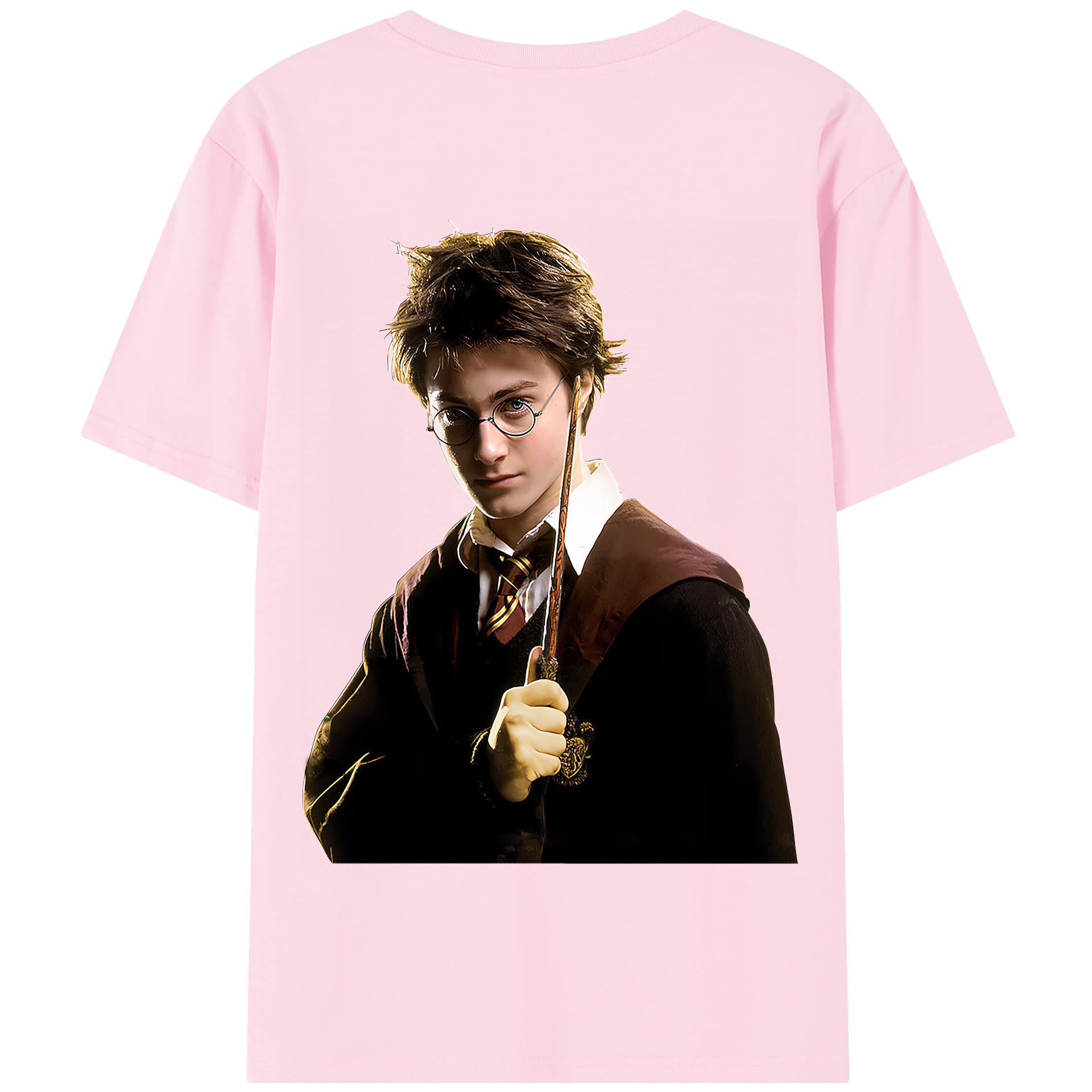 （画像用） Harry Potter ハリー・ポッターシリーズ 綿100％半袖Tシャツ（背面プリント）