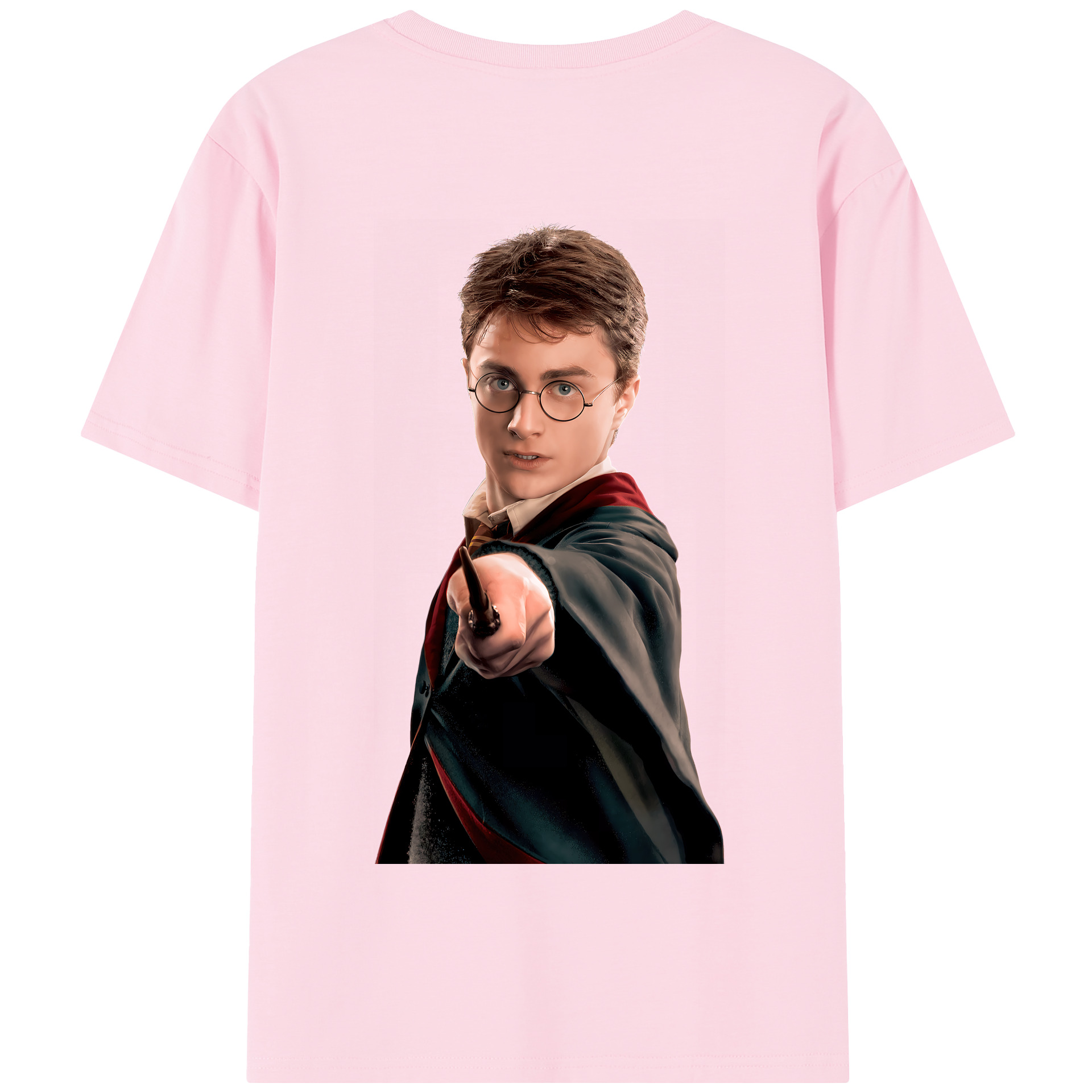（画像用） Harry Potter ハリー・ポッターシリーズ 綿100％半袖Tシャツ（背面プリント）