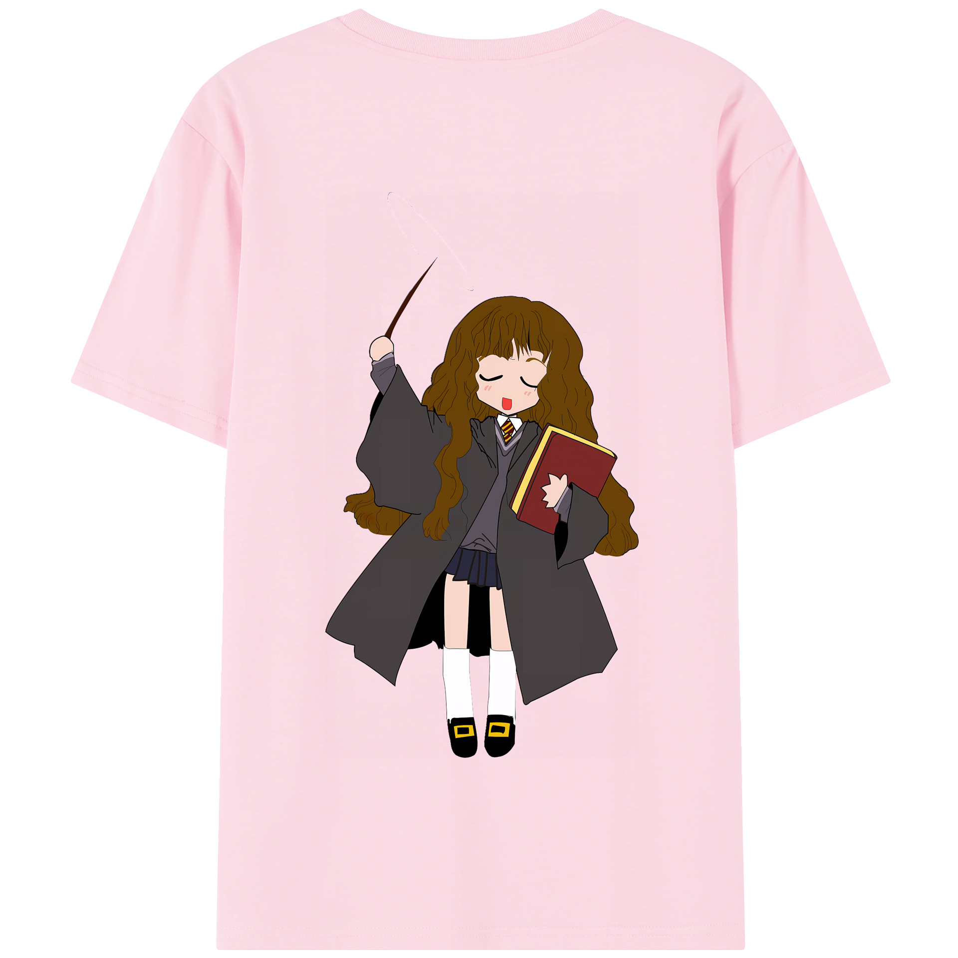 （画像用） Harry Potter ハリー・ポッターシリーズ 綿100％半袖Tシャツ（背面プリント）