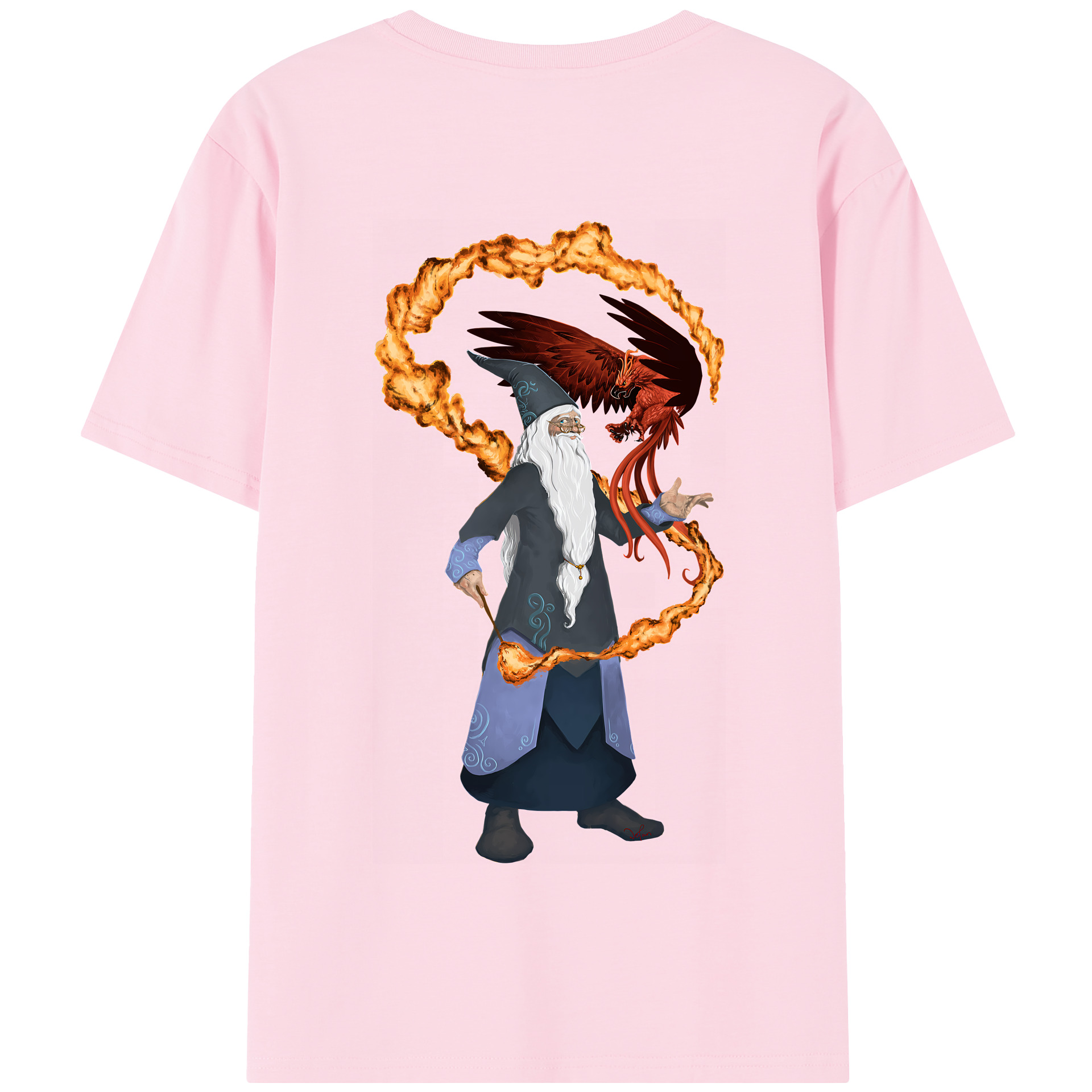 （画像用） Harry Potter ハリー・ポッターシリーズ 綿100％半袖Tシャツ（背面プリント）