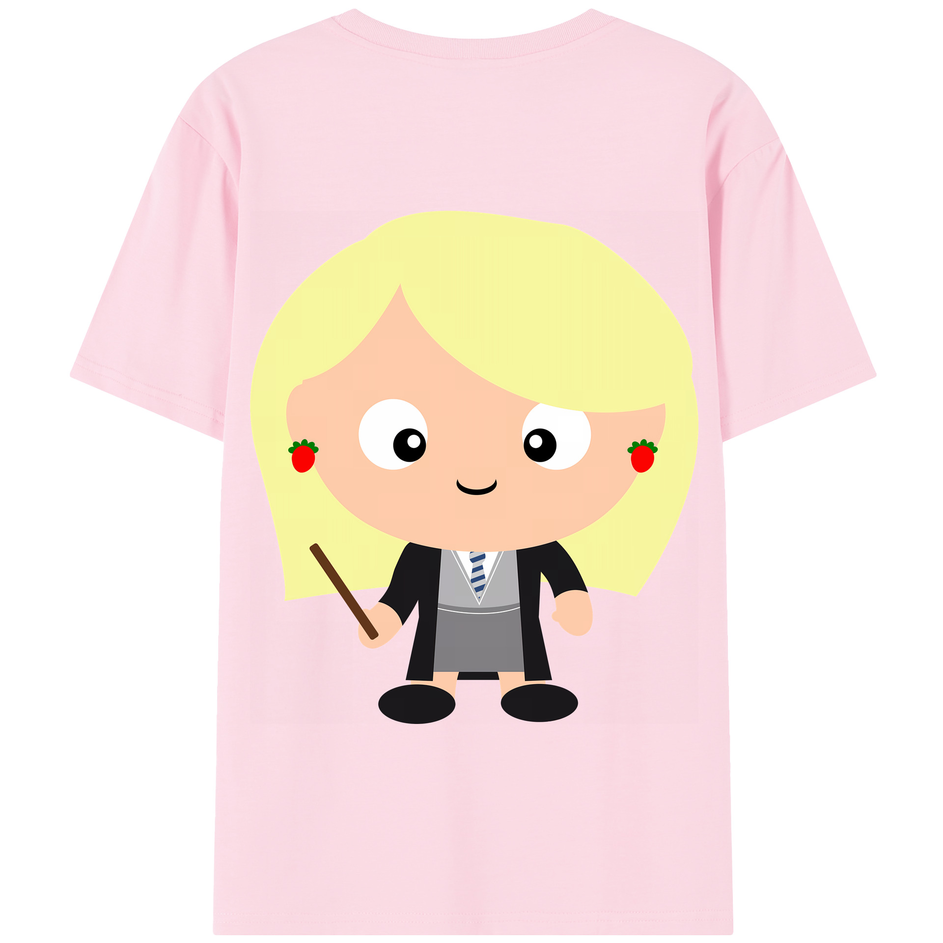 （画像用） Harry Potter ハリー・ポッターシリーズ 綿100％半袖Tシャツ（背面プリント）