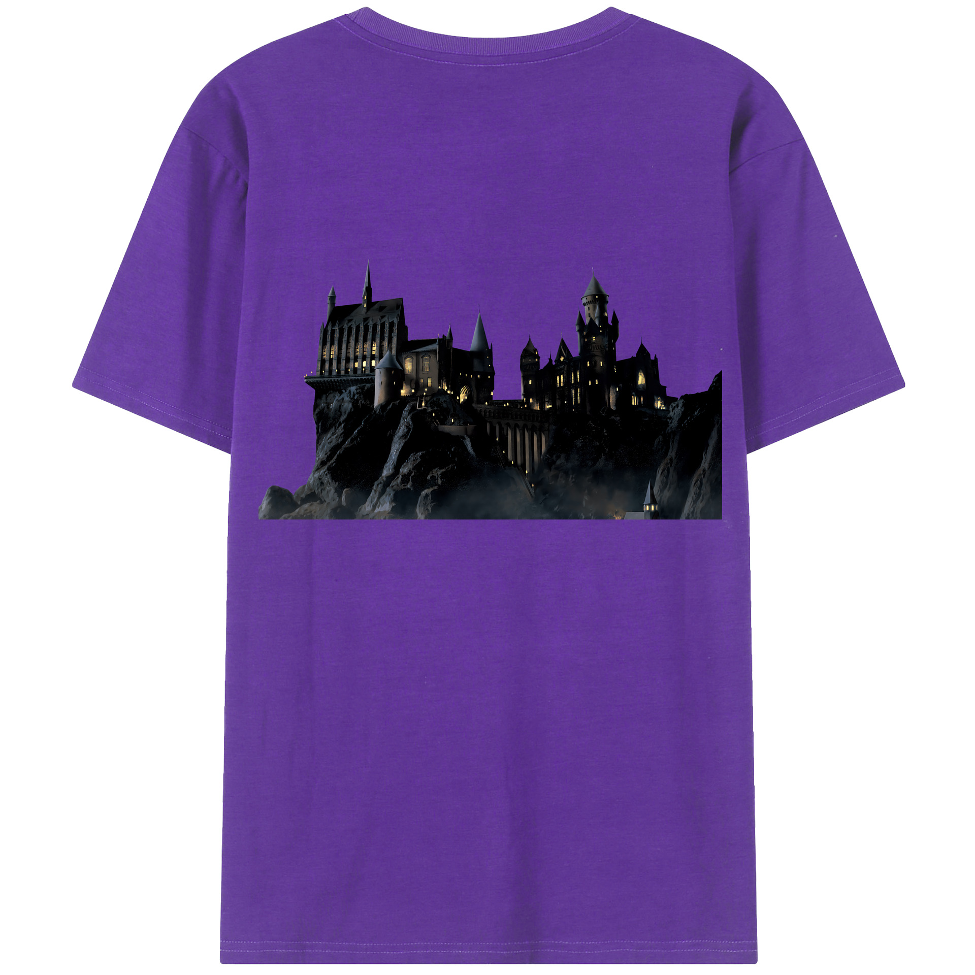 （画像用） Harry Potter ハリー・ポッターシリーズ 綿100％半袖Tシャツ（背面プリント）