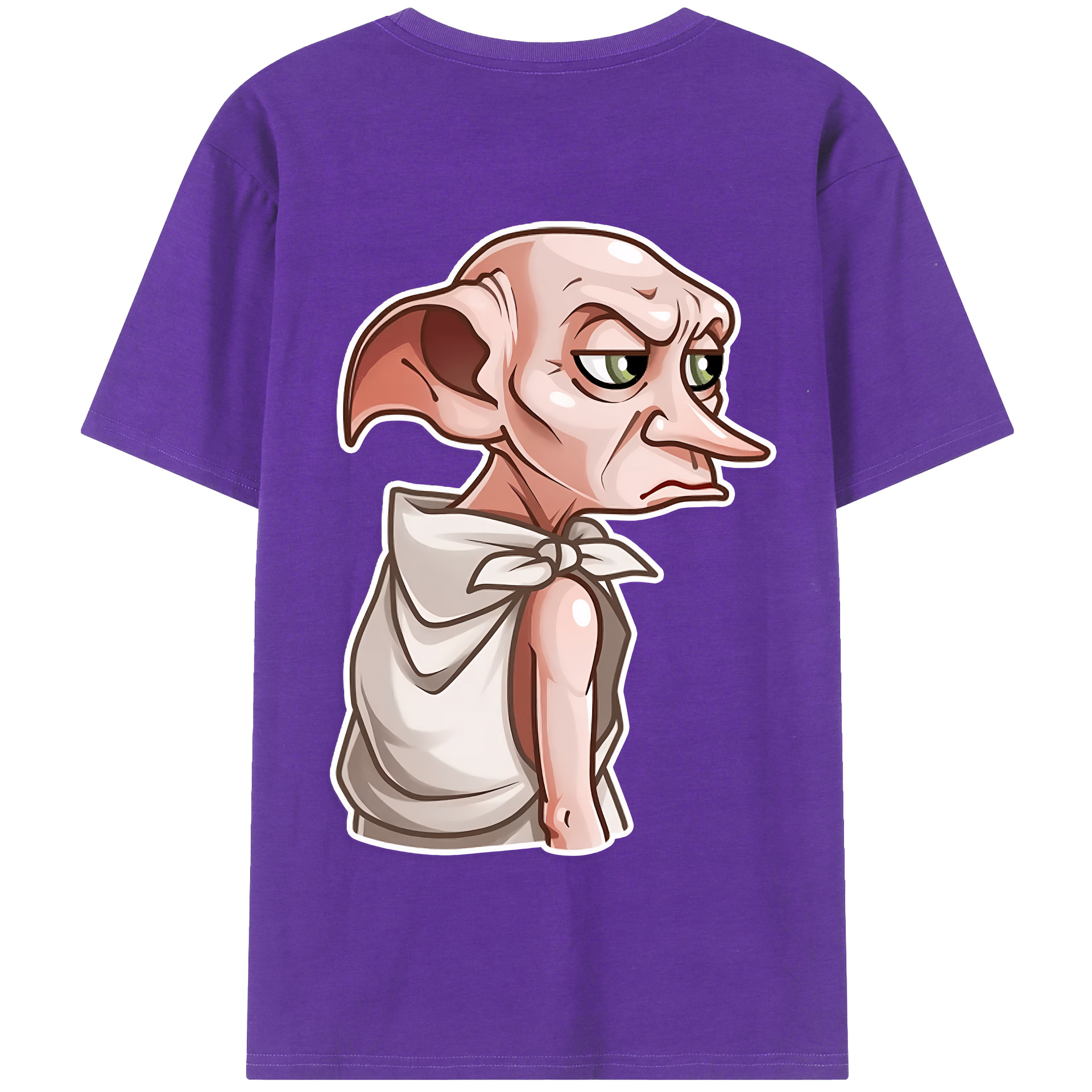 （画像用） Harry Potter ハリー・ポッターシリーズ 綿100％半袖Tシャツ（背面プリント）