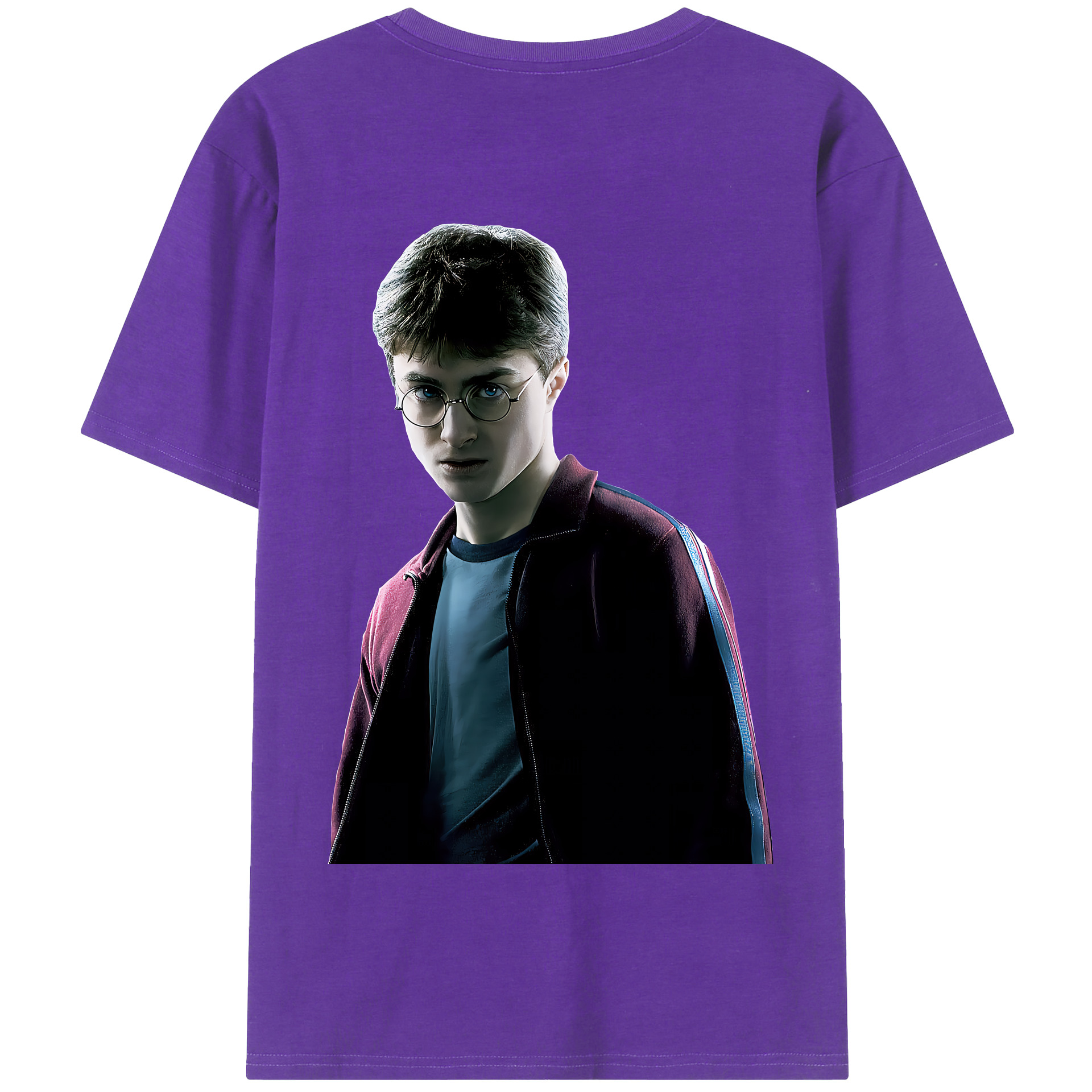 （画像用） Harry Potter ハリー・ポッターシリーズ 綿100％半袖Tシャツ（背面プリント）